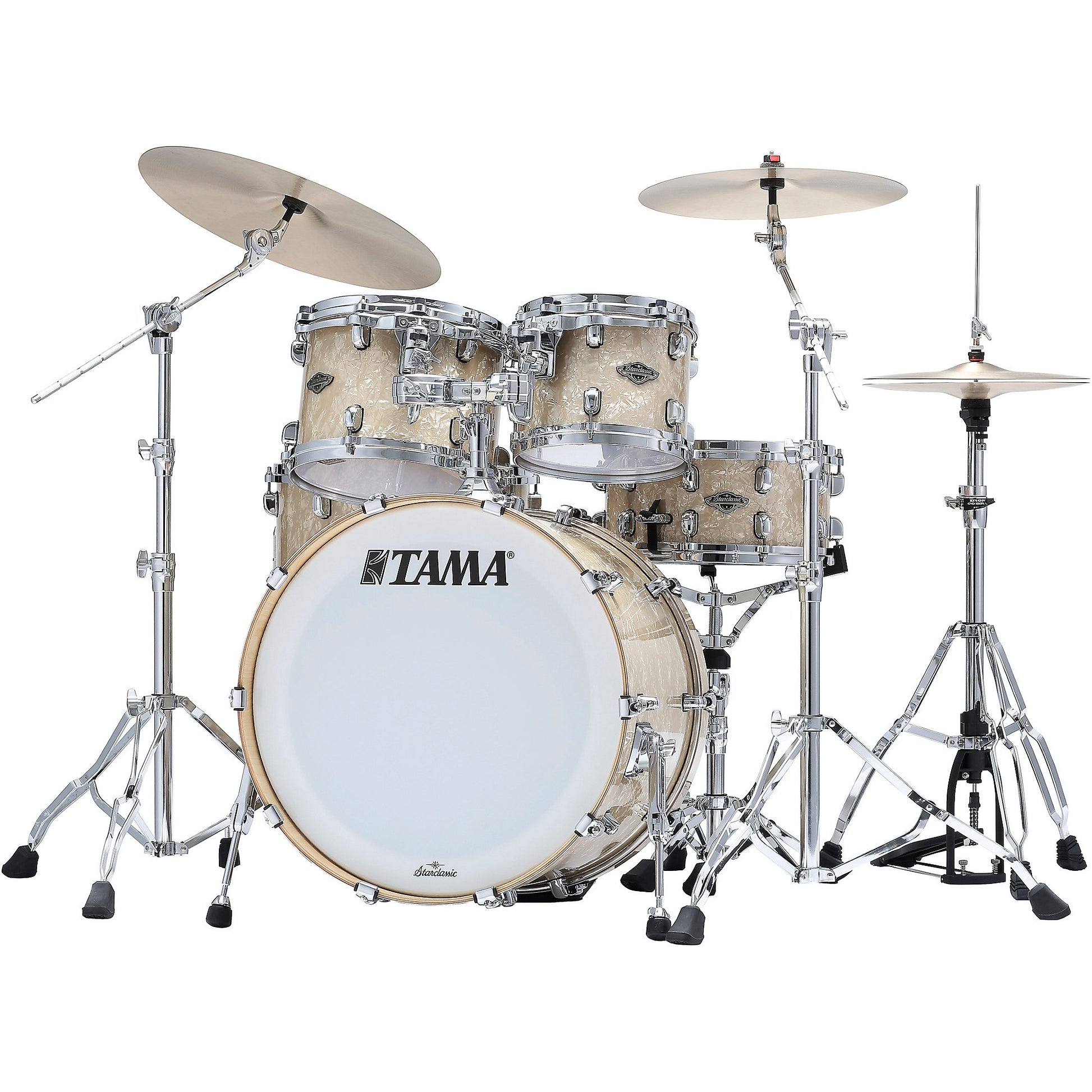 Trống Cơ Tama Starclassic Walnut/Birch WBR42S (22B/10T-12T/16F), Duracover Wrap Finishes - Việt Music