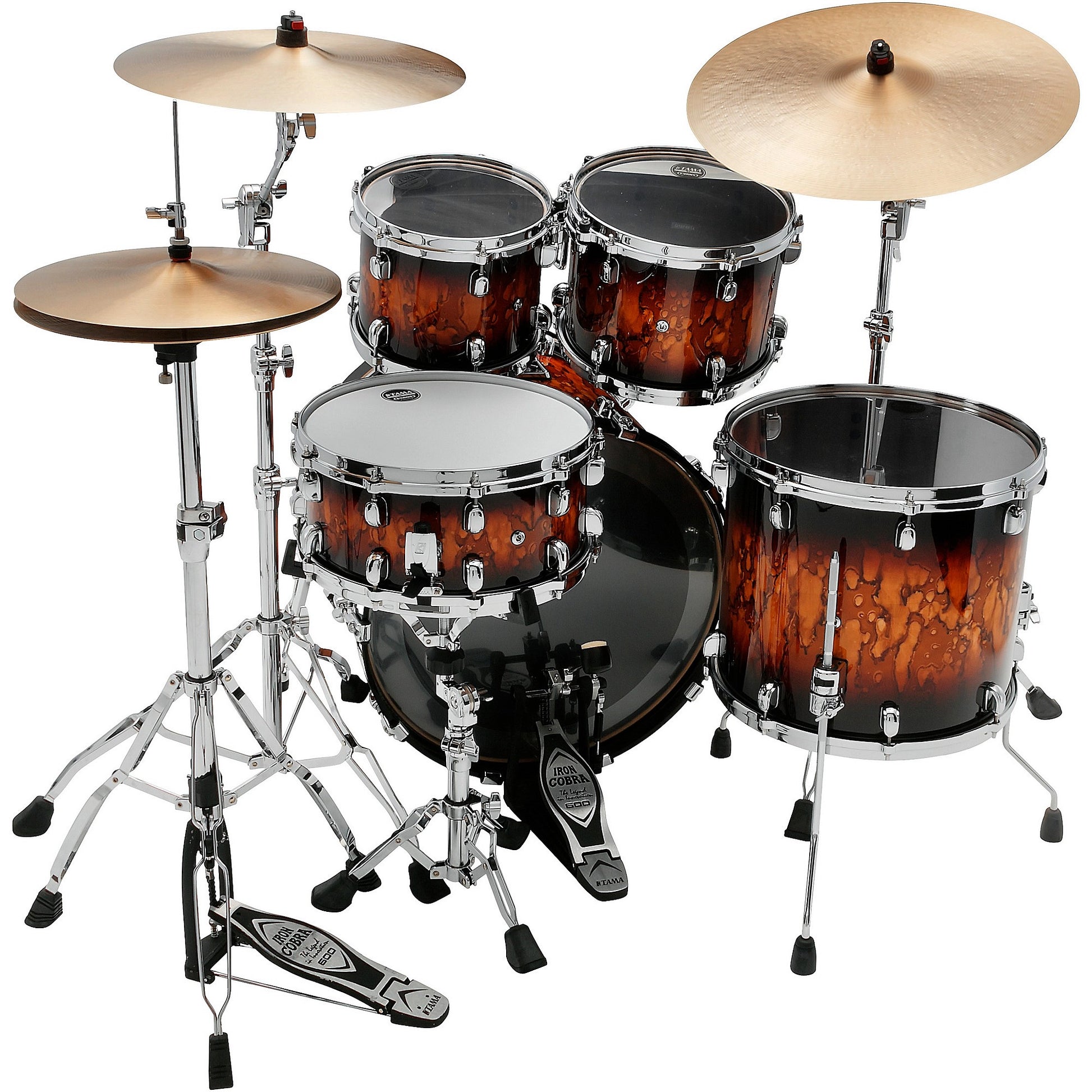 Trống Cơ Tama Starclassic Walnut/Birch WBS42S (22B/10T-12T/16F), Lacquer Finishes - Việt Music