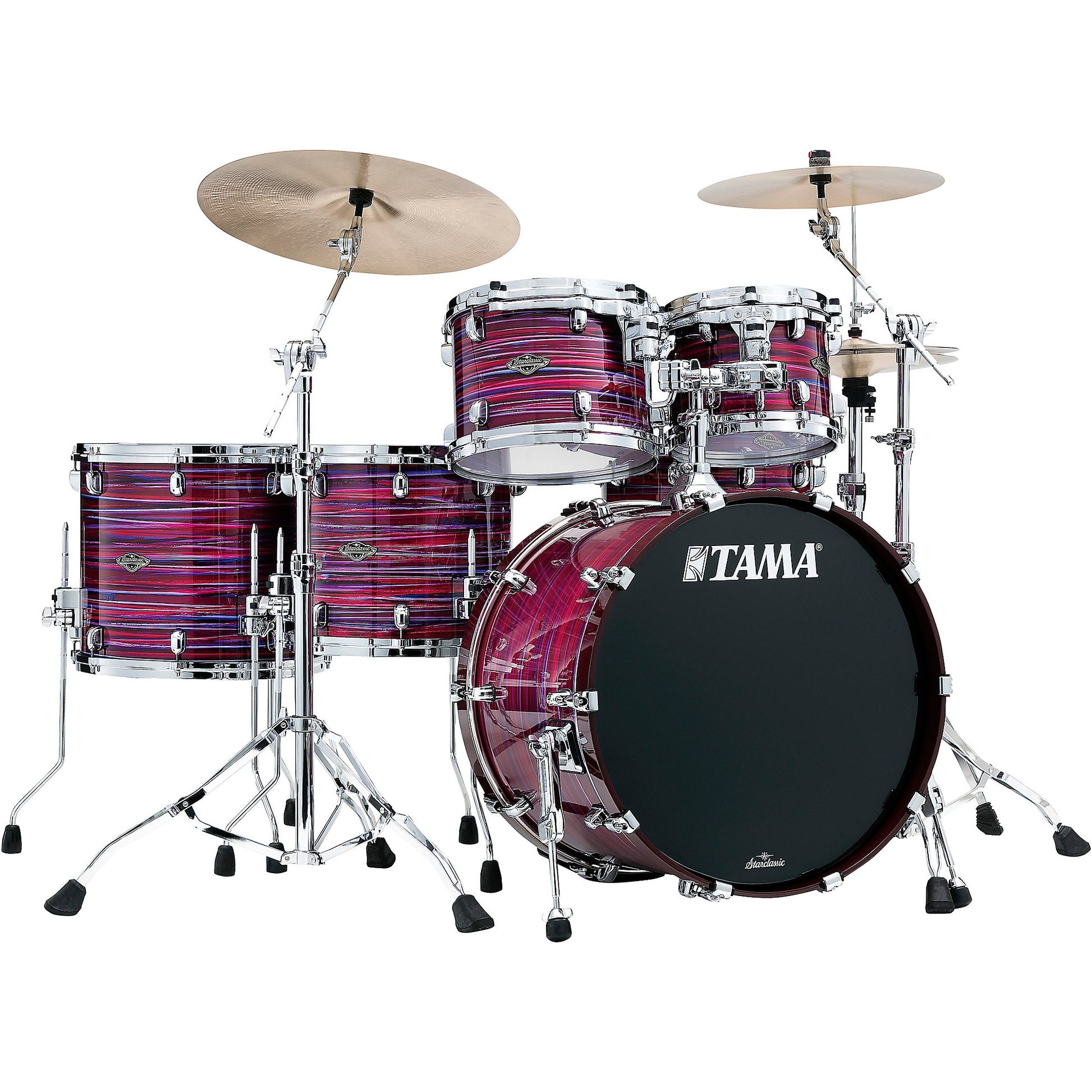 Trống Cơ Tama Starclassic Walnut/Birch WBS52RZS (22B/10T-12T/14F-16F), Lacquer Finishes - Việt Music
