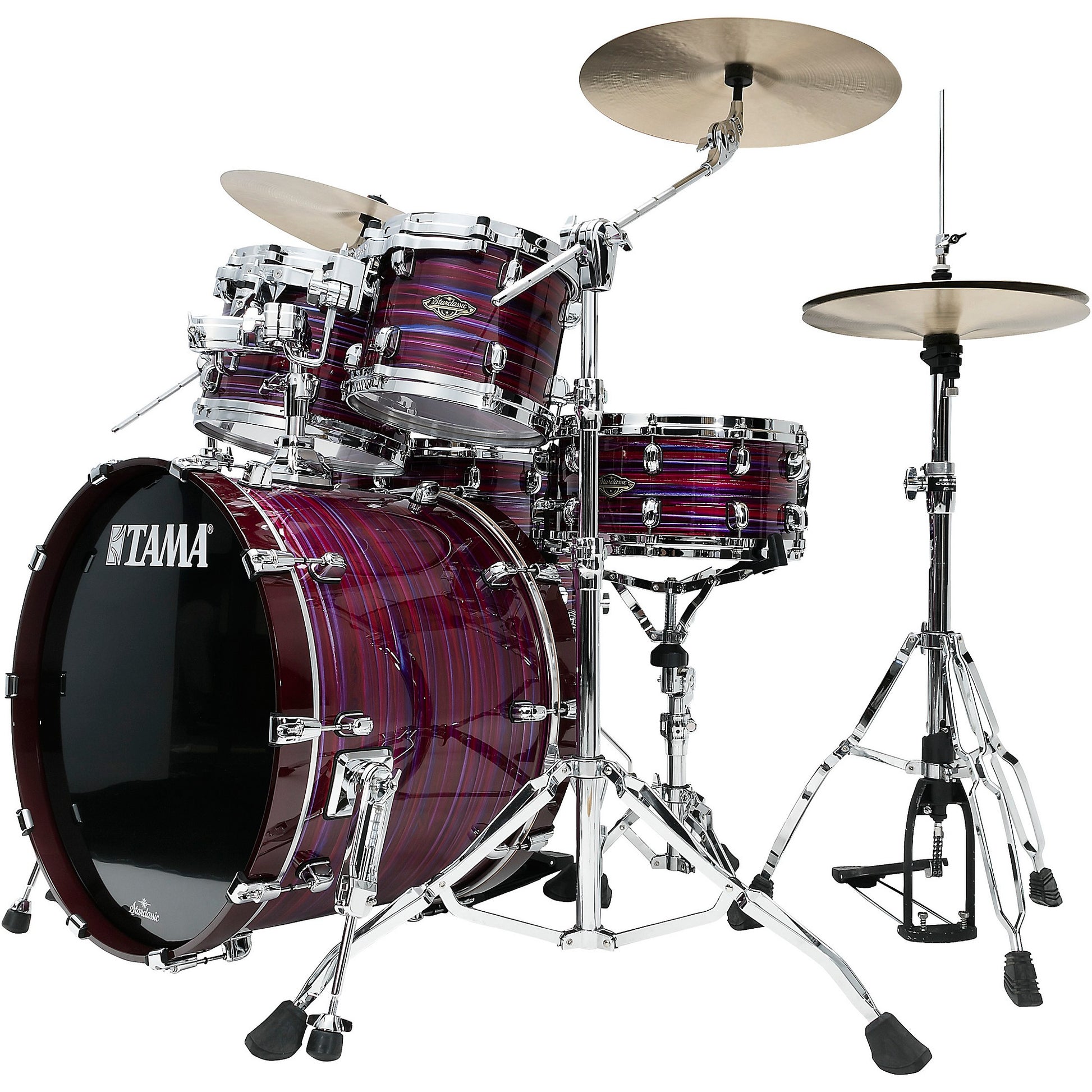 Trống Cơ Tama Starclassic Walnut/Birch WBS52RZS (22B/10T-12T/14F-16F), Lacquer Finishes - Việt Music