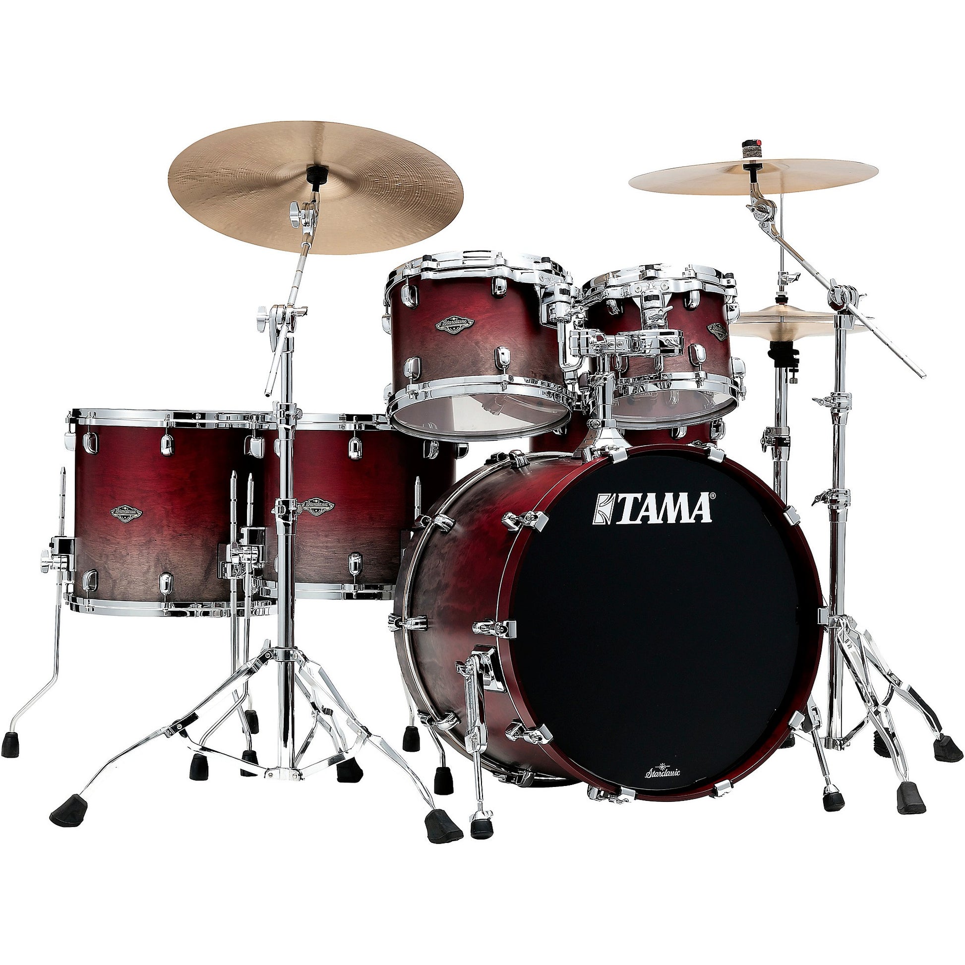 Trống Cơ Tama Starclassic Walnut/Birch WBS52RZS (22B/10T-12T/14F-16F), Lacquer Finishes - Việt Music