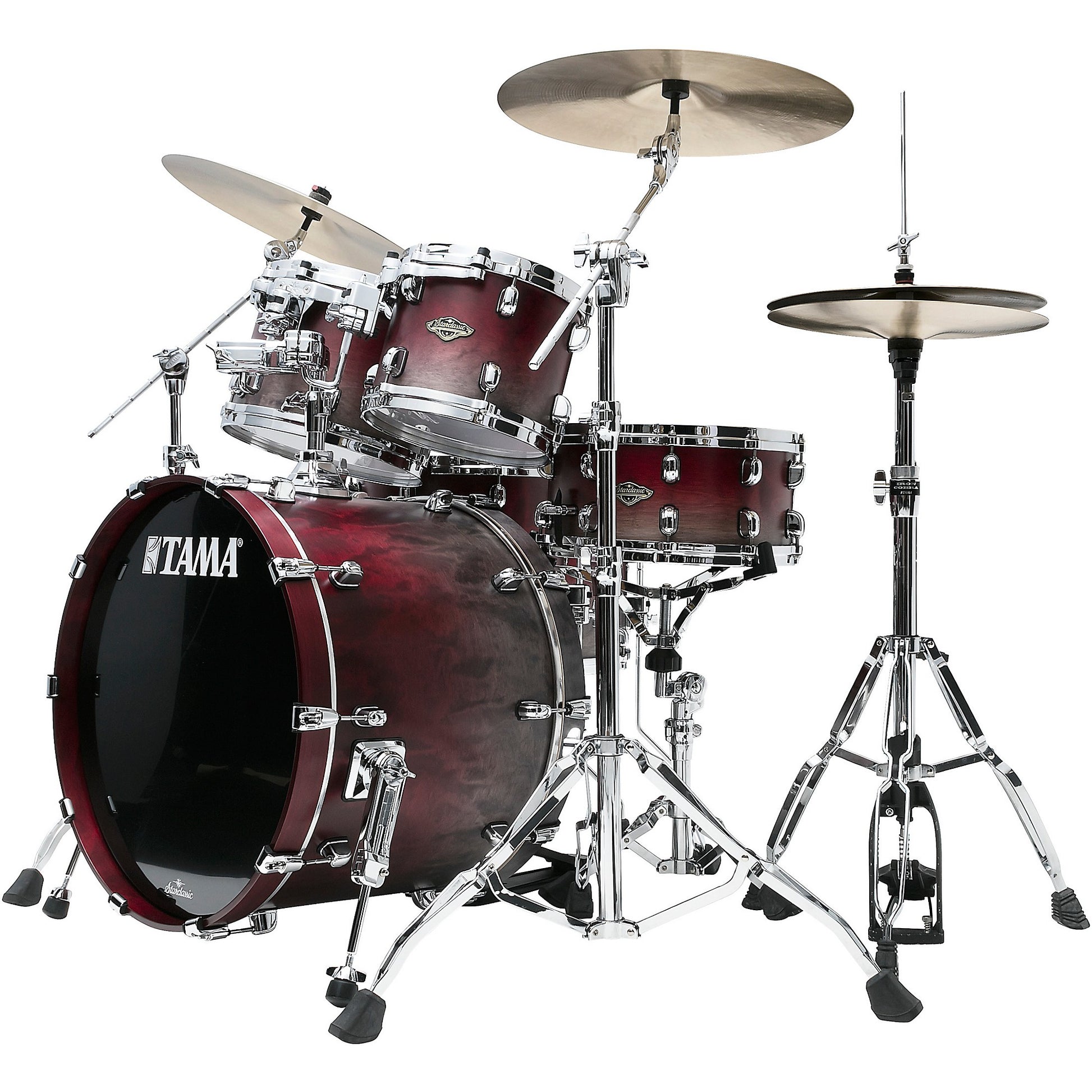 Trống Cơ Tama Starclassic Walnut/Birch WBS52RZS (22B/10T-12T/14F-16F), Lacquer Finishes - Việt Music