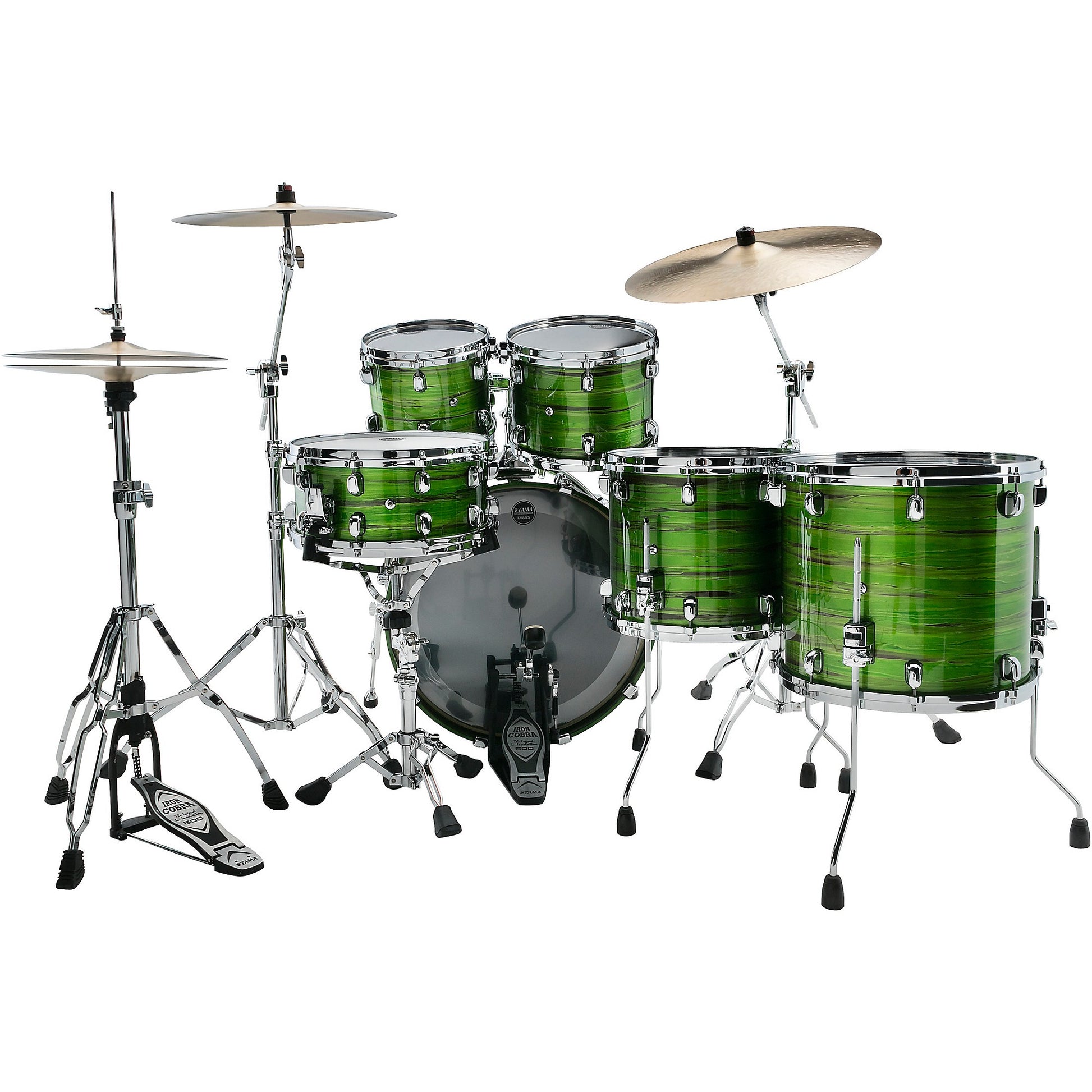 Trống Cơ Tama Starclassic Walnut/Birch WBS52RZS (22B/10T-12T/14F-16F), Lacquer Finishes - Việt Music