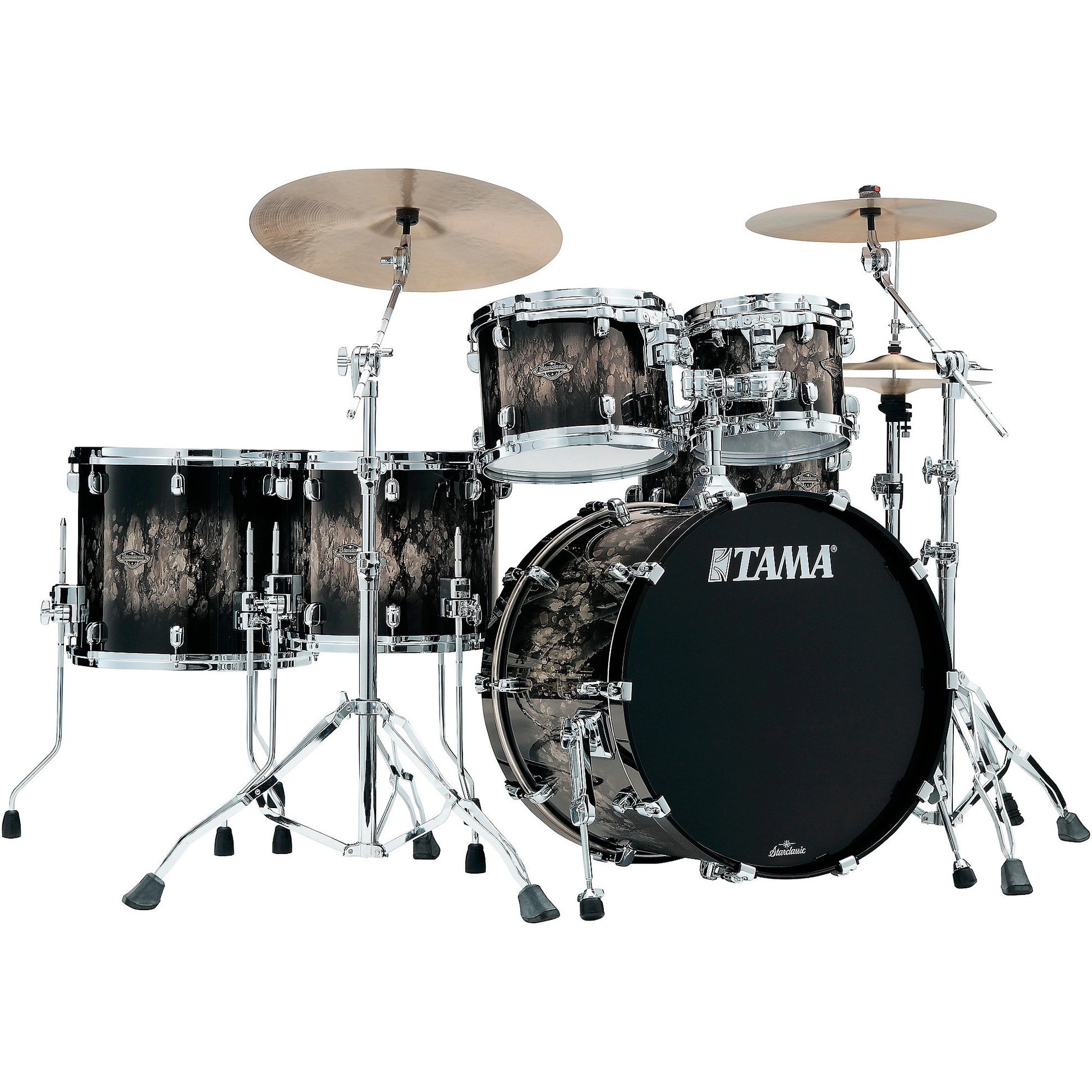 Trống Cơ Tama Starclassic Walnut/Birch WBS52RZS (22B/10T-12T/14F-16F), Lacquer Finishes - Việt Music