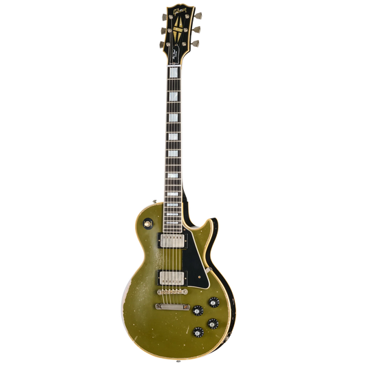Đàn Guitar Điện Gibson Custom LE 1968 Les Paul Custom Reissue HH, Ebony Fingerboard, Heavy Aged - Việt Music