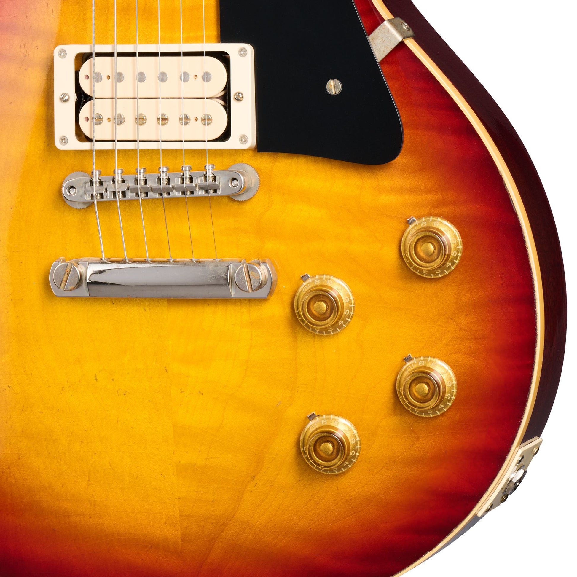 Đàn Guitar Điện Gibson Custom Jeff Beck “YardBurst” 1959 Les Paul Standard HH, Rosewood Fingerboard, Dark Cherry Sunburst - Việt Music