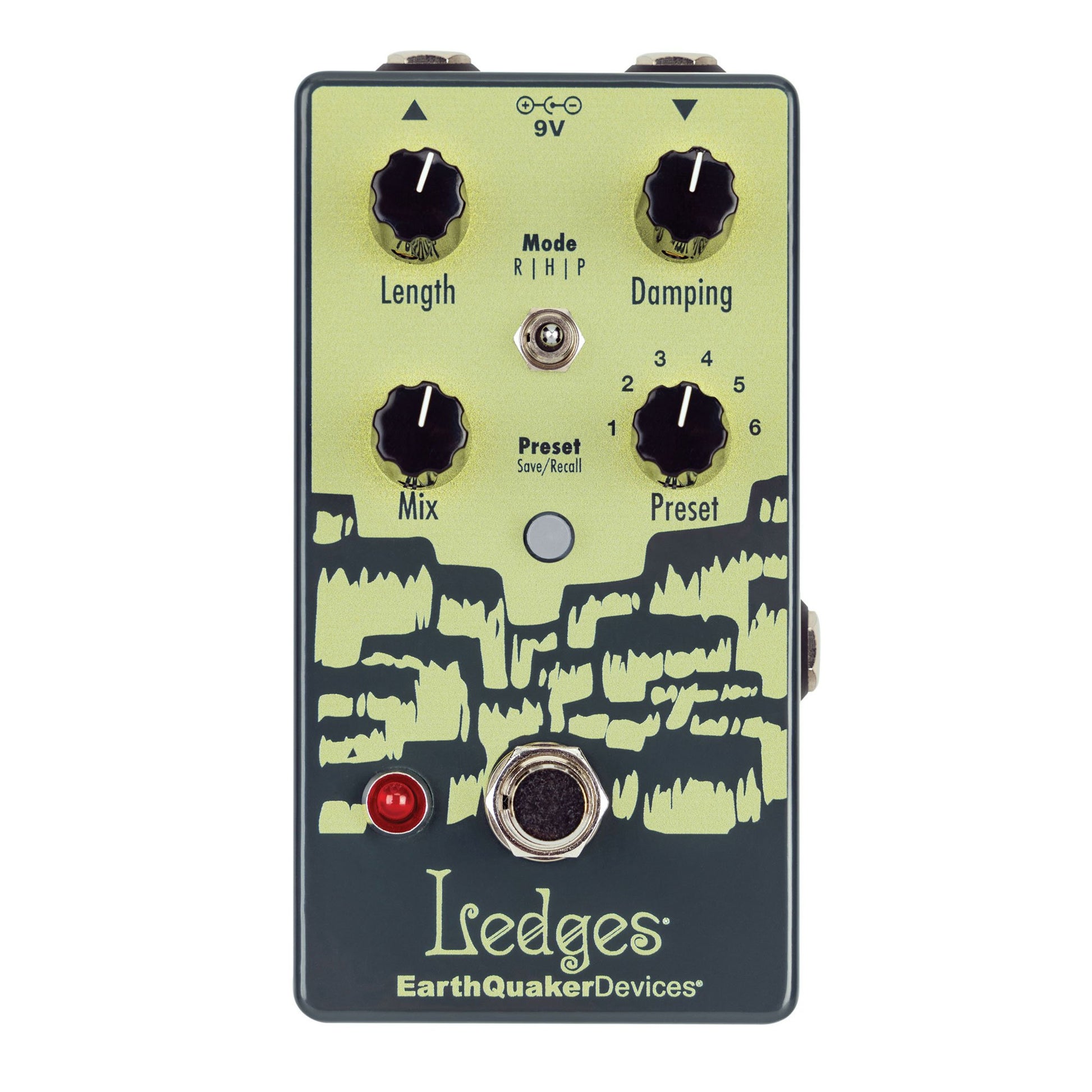 Pedal Guitar EarthQuaker Devices Ledges Tri-Dimensional Reverberation - Việt Music