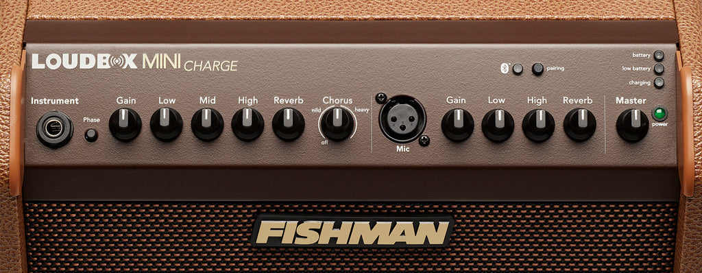 Amplifier Fishman Loudbox Mini Charge Bluetooth, Combo 60W