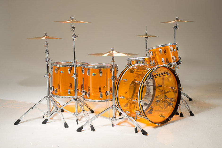 Ludwig Vistalite Drum Kit