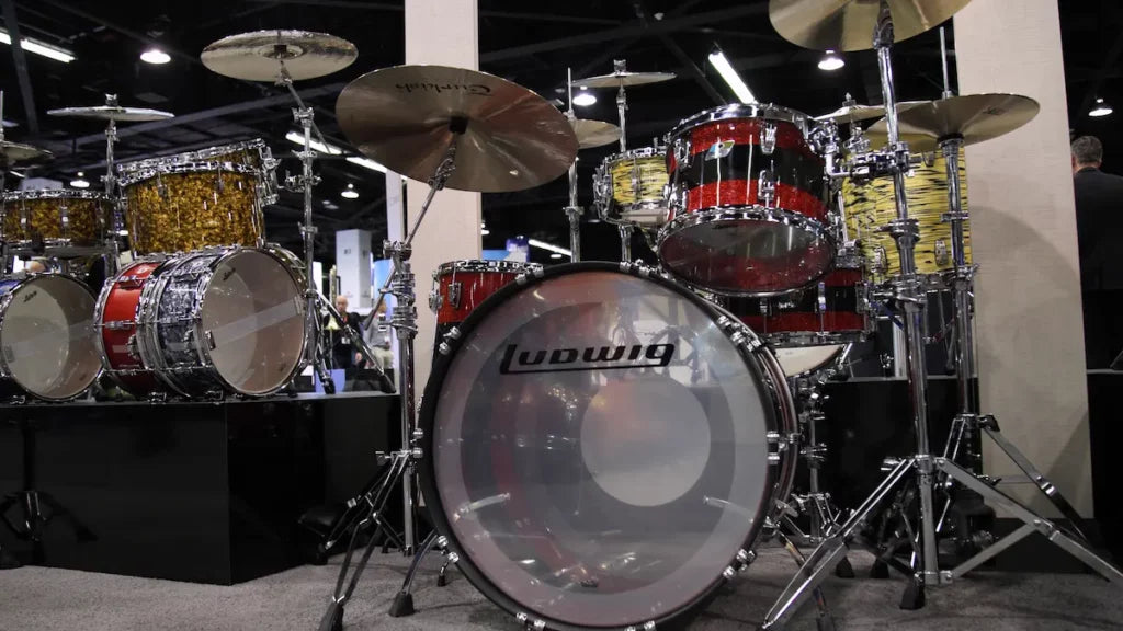 Ludwig Vistalite Drum Kit