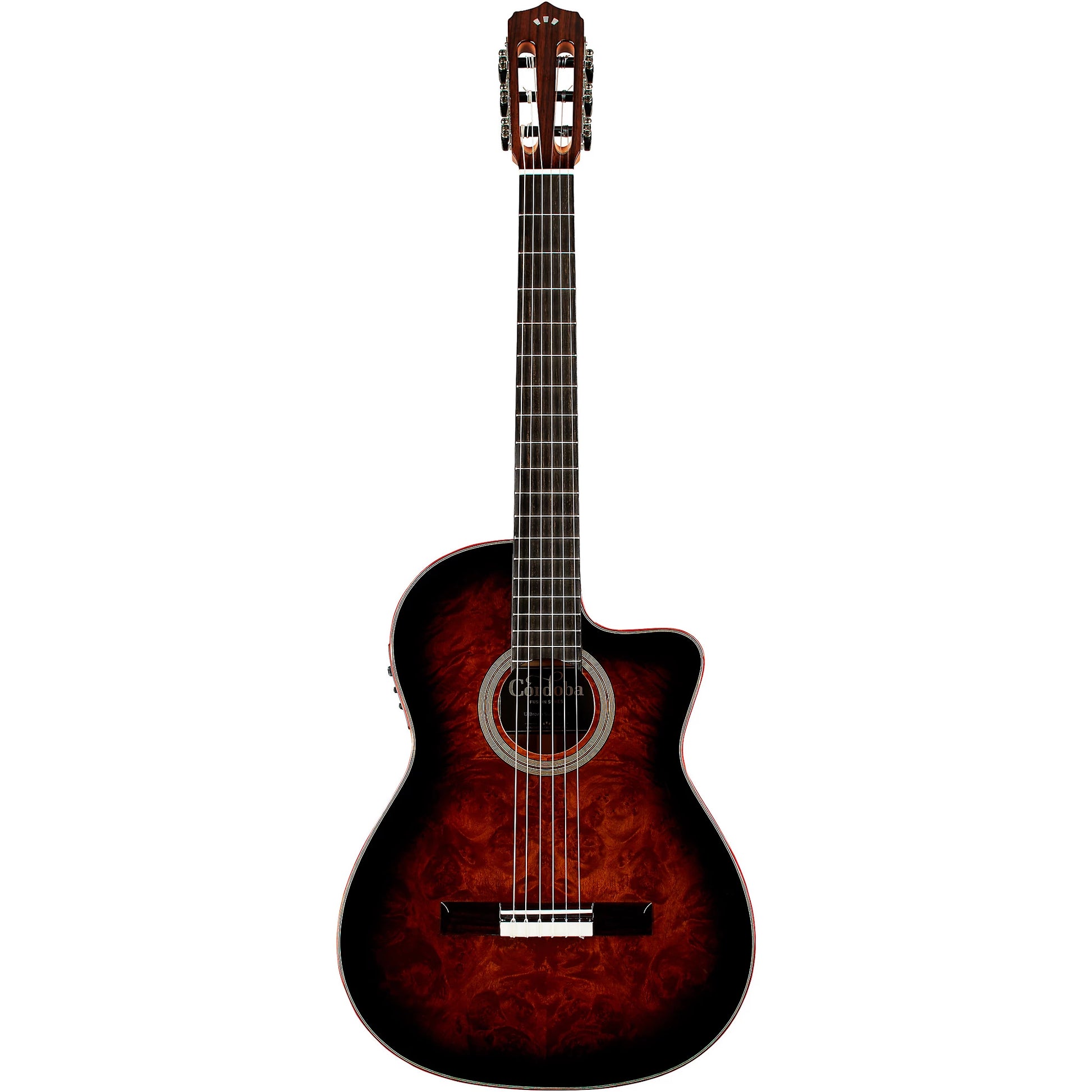 Đàn Guitar Classic Cordoba Fusion 12 Brown Sugar Burst - Việt Music