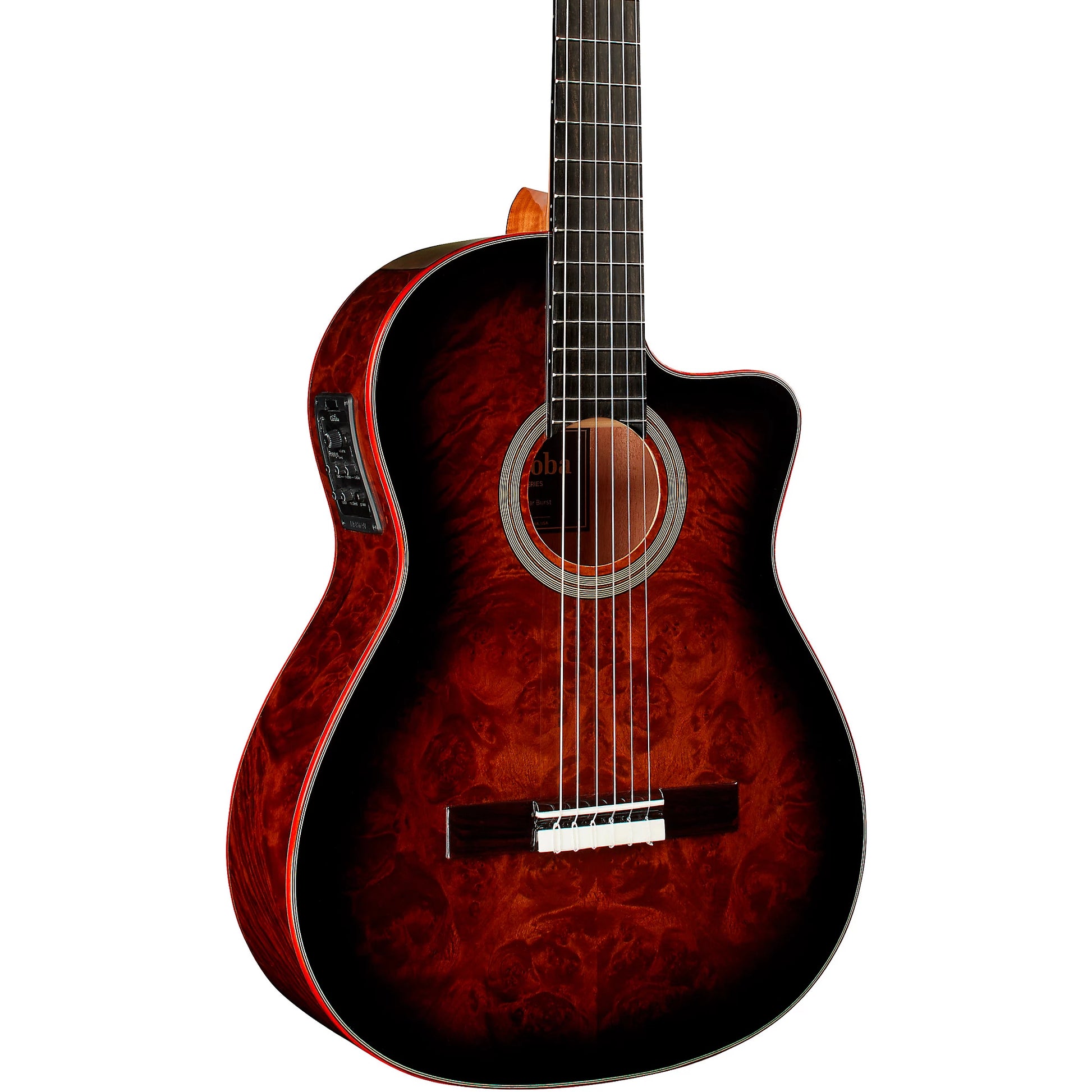 Đàn Guitar Classic Cordoba Fusion 12 Brown Sugar Burst - Việt Music