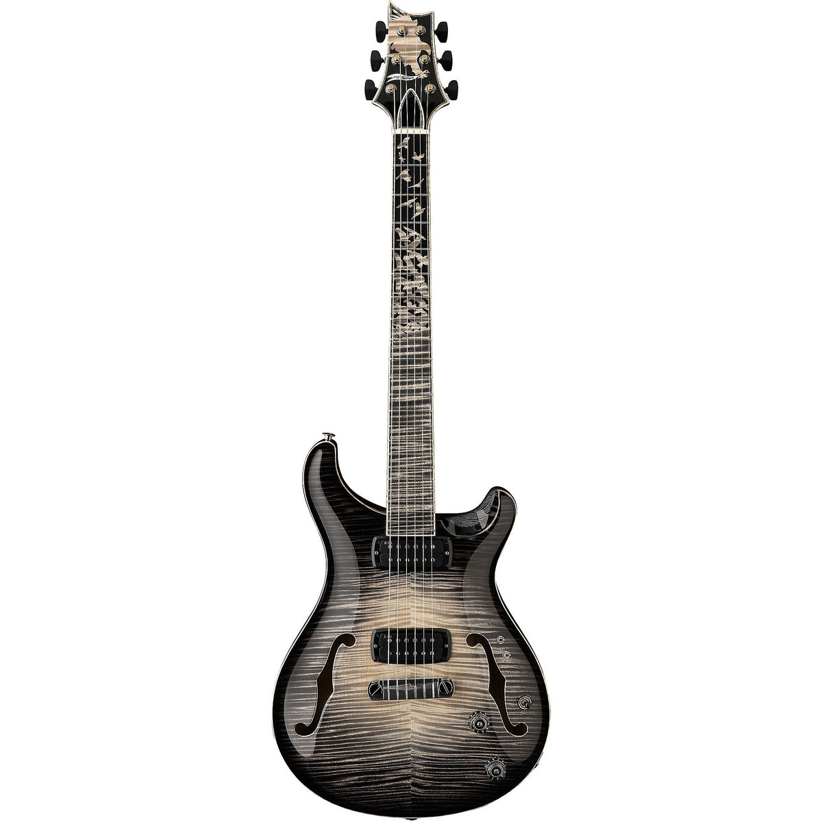 Đàn Guitar Điện PRS Private Stock 30th Anniversary Birds of a Feather Hollowbody I HH, Ebony/Maple Fingerboard - Việt Music