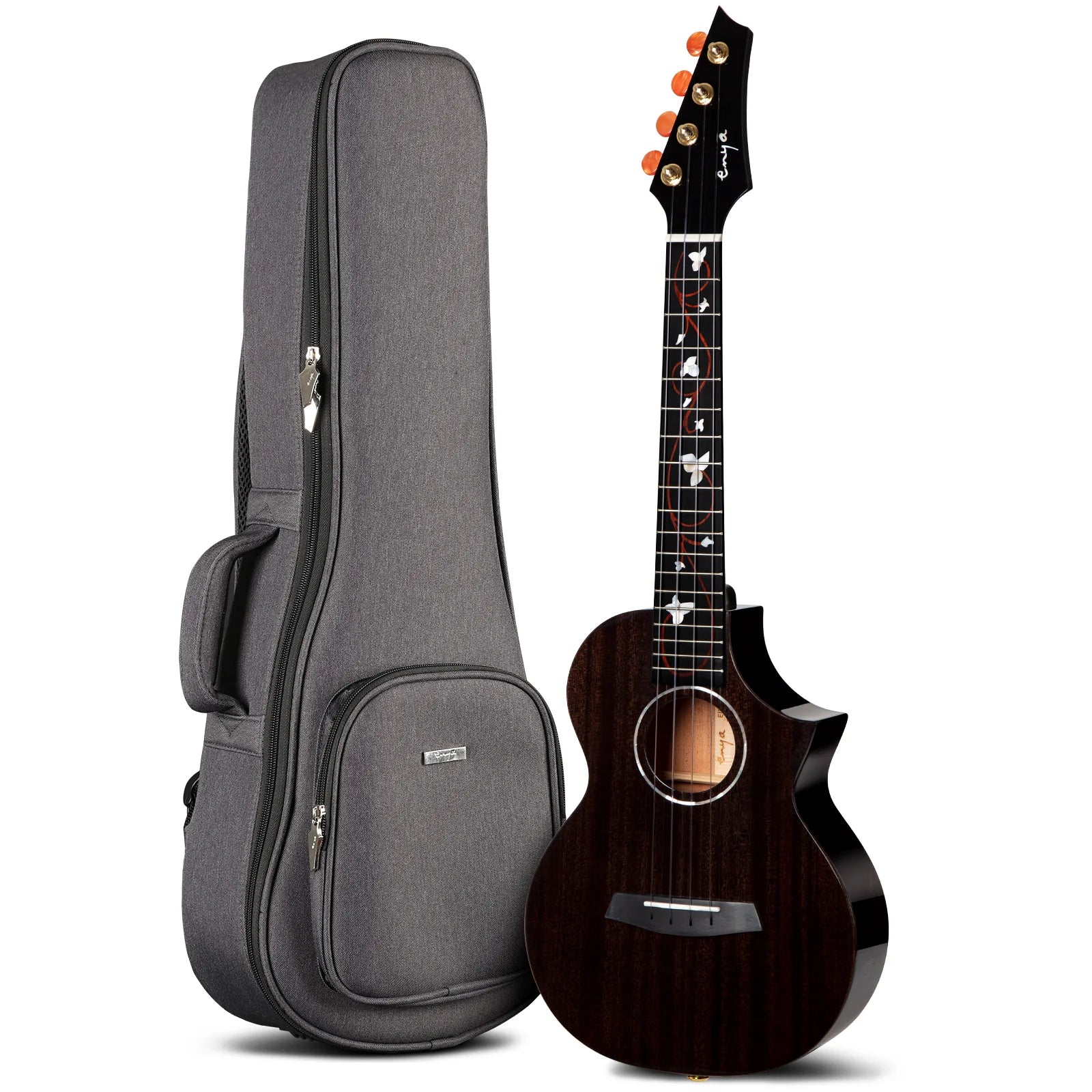 Đàn Ukulele Concert Enya EUC-M6 EQ Solid Mahogany - Việt Music