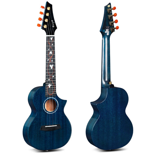 Đàn Ukulele Concert Enya EUC-M6 EQ Solid Mahogany - Việt Music