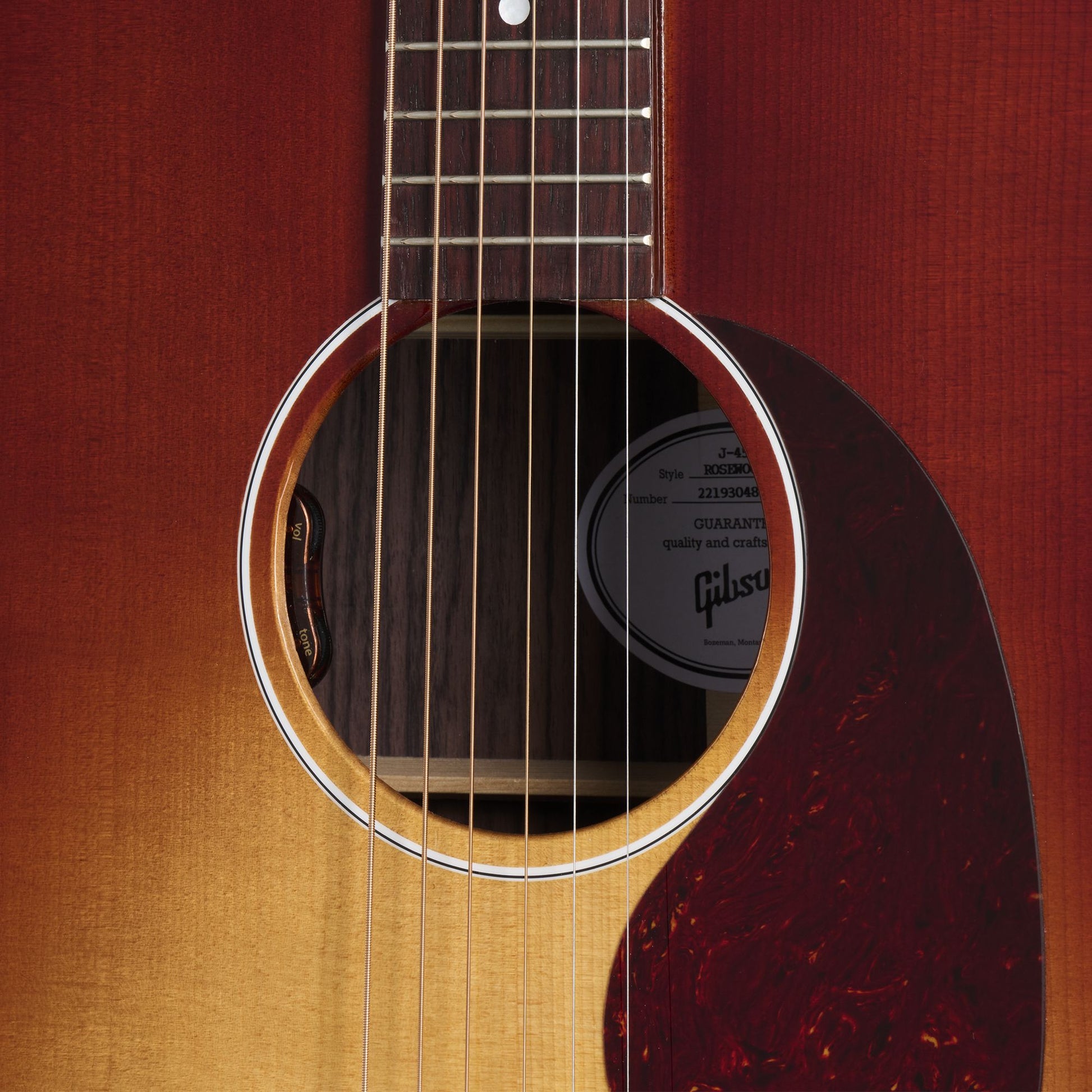 Đàn Guitar Acoustic Gibson J-45 Standard Rosewood, Rosewood Burst - Việt Music