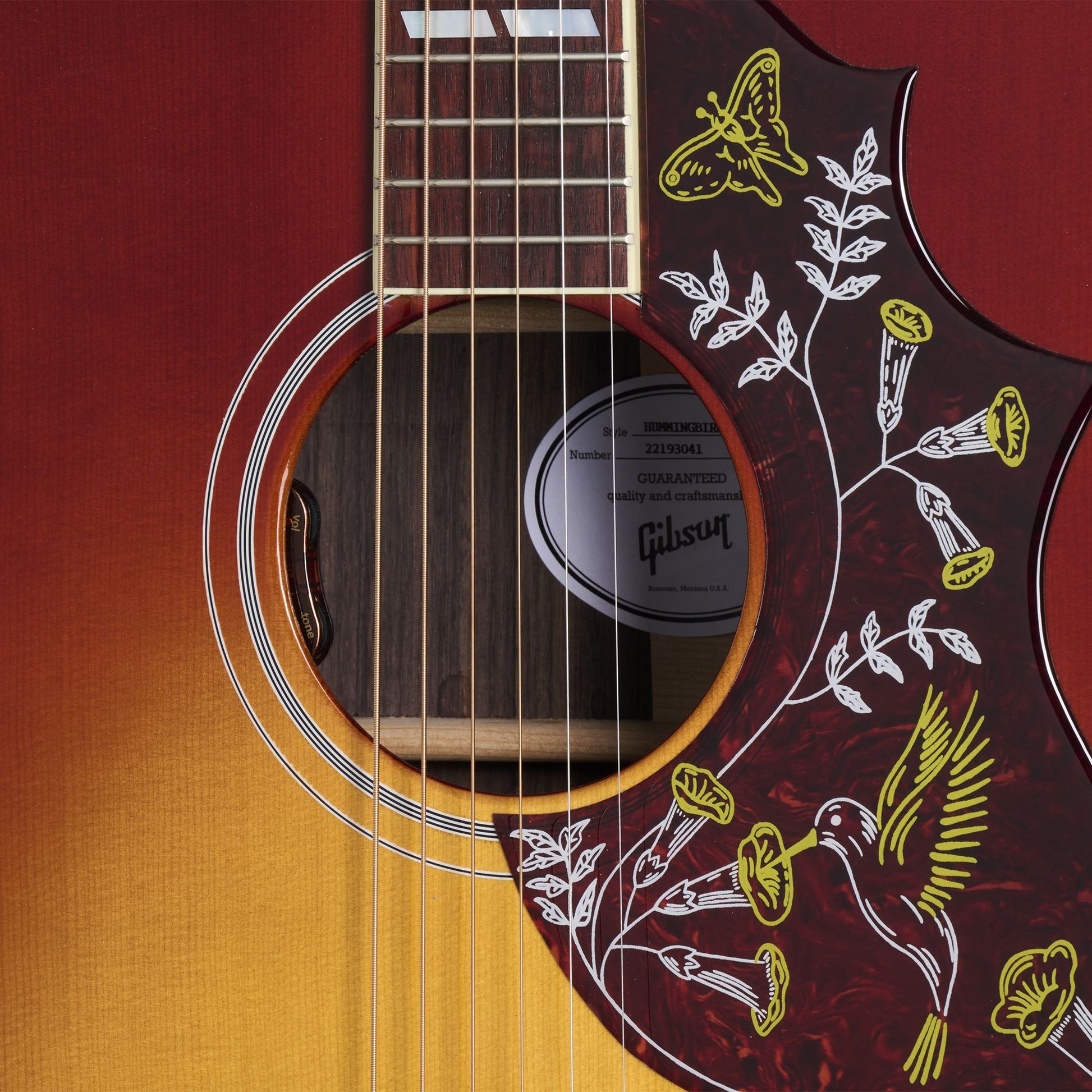 Đàn Guitar Acoustic Gibson Hummingbird Standard Rosewood, Rosewood Burst - Việt Music