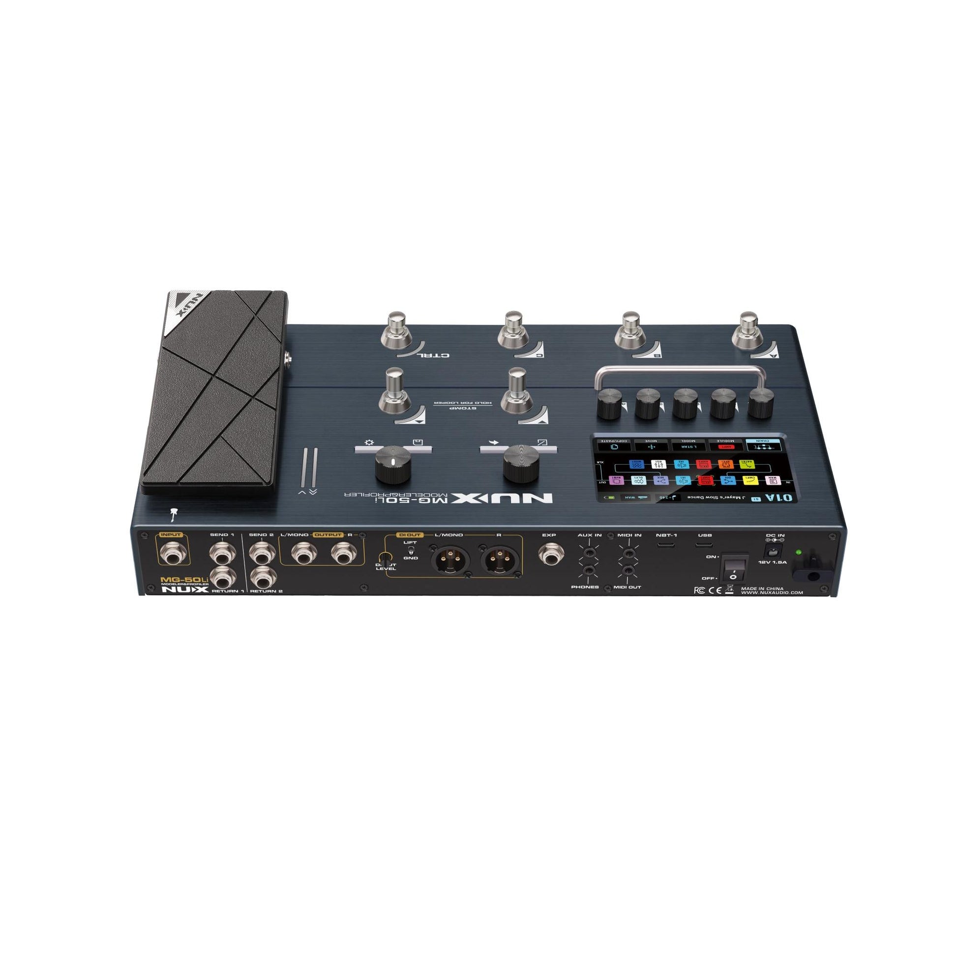 Pedal Guitar Nux MG-50Li - Modeler & Profiler - Việt Music