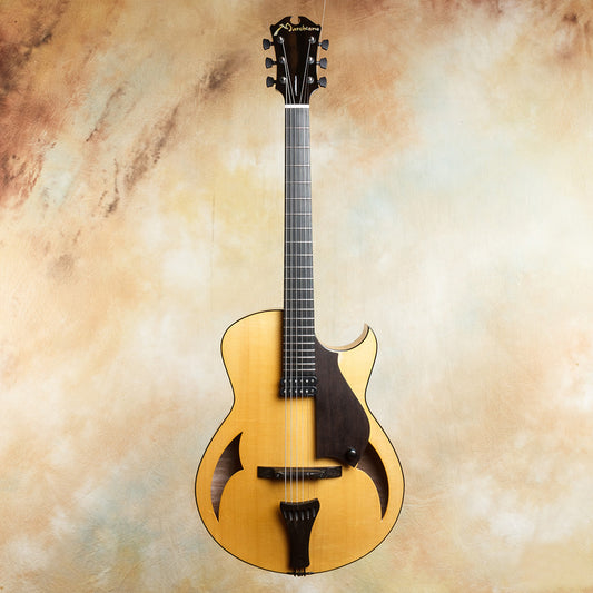 Đàn Guitar Điện Marchione 15 inch Arch Top H, Ebony Fingerboard, Natural - Qua Sử Dụng - Việt Music