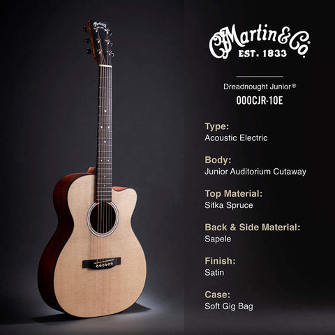 Martin Junior 系列 000CJR-10E 原聲