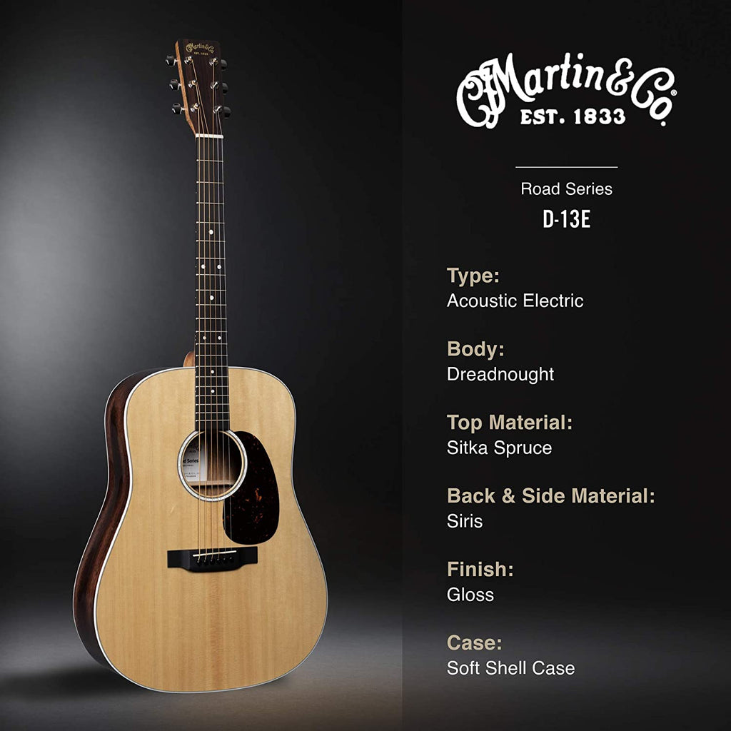 Martin D-13E Ziricote Road Series được ra mắt vào năm 2021