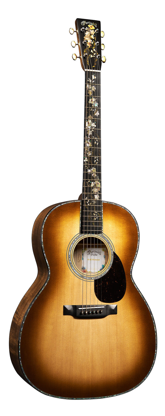 Đàn Guitar Acoustic Martin O'ahu K-42 Hibiscus - Custom & Special Editions
