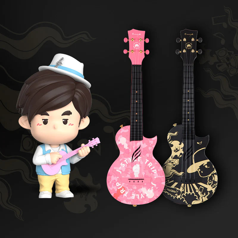 Đàn Ukulele Concert Enya Nova U - Jay Chou Pink, Limited Edition - Việt Music