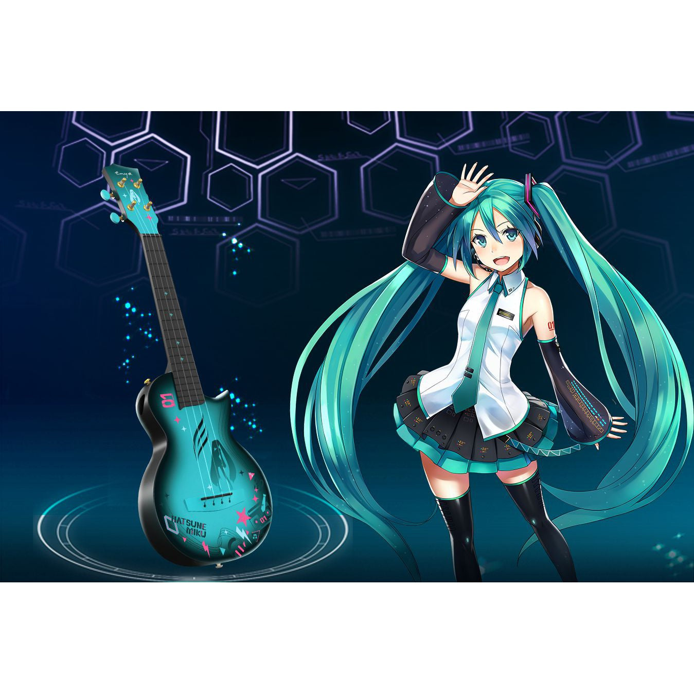 Đàn Ukulele Concert Enya Nova U - Hatsune Miku - Việt Music