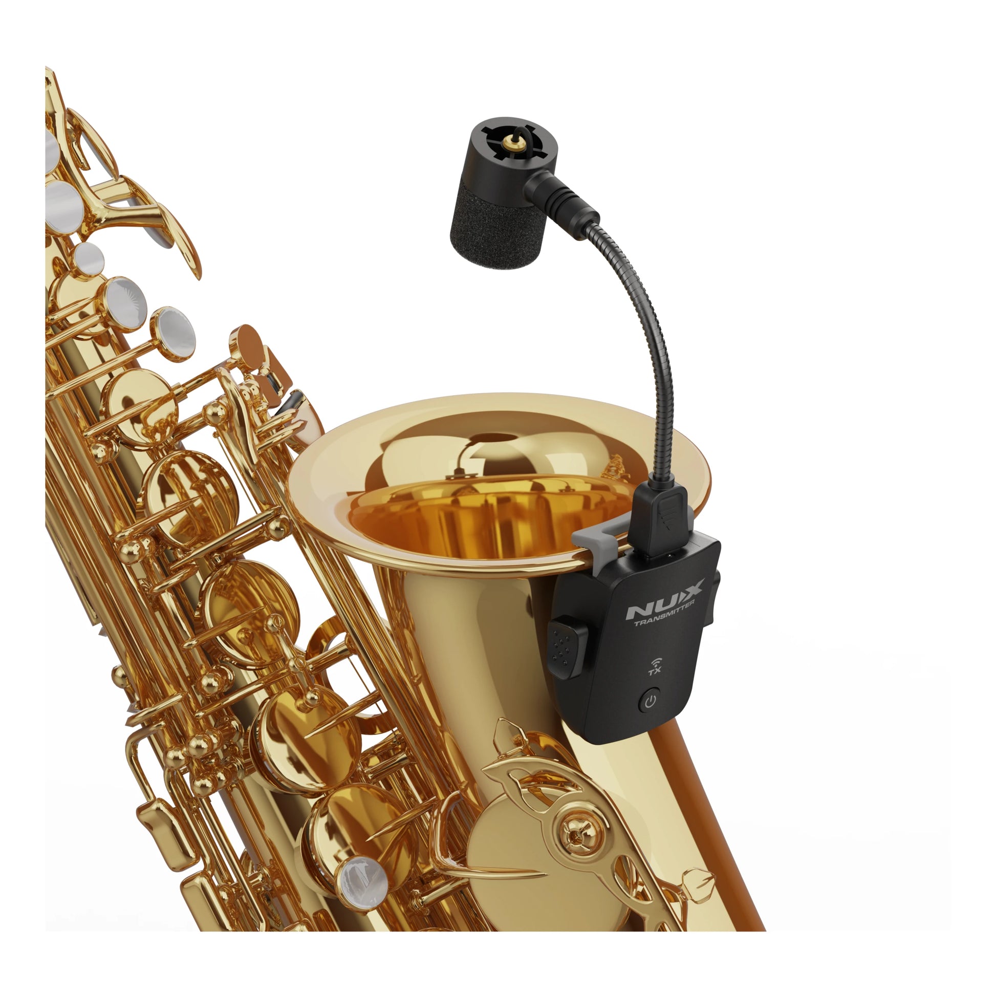 Bộ Thu Phát Tín Hiệu Không Dây Nux B-6 Pro Saxophone Wireless Set - Việt Music