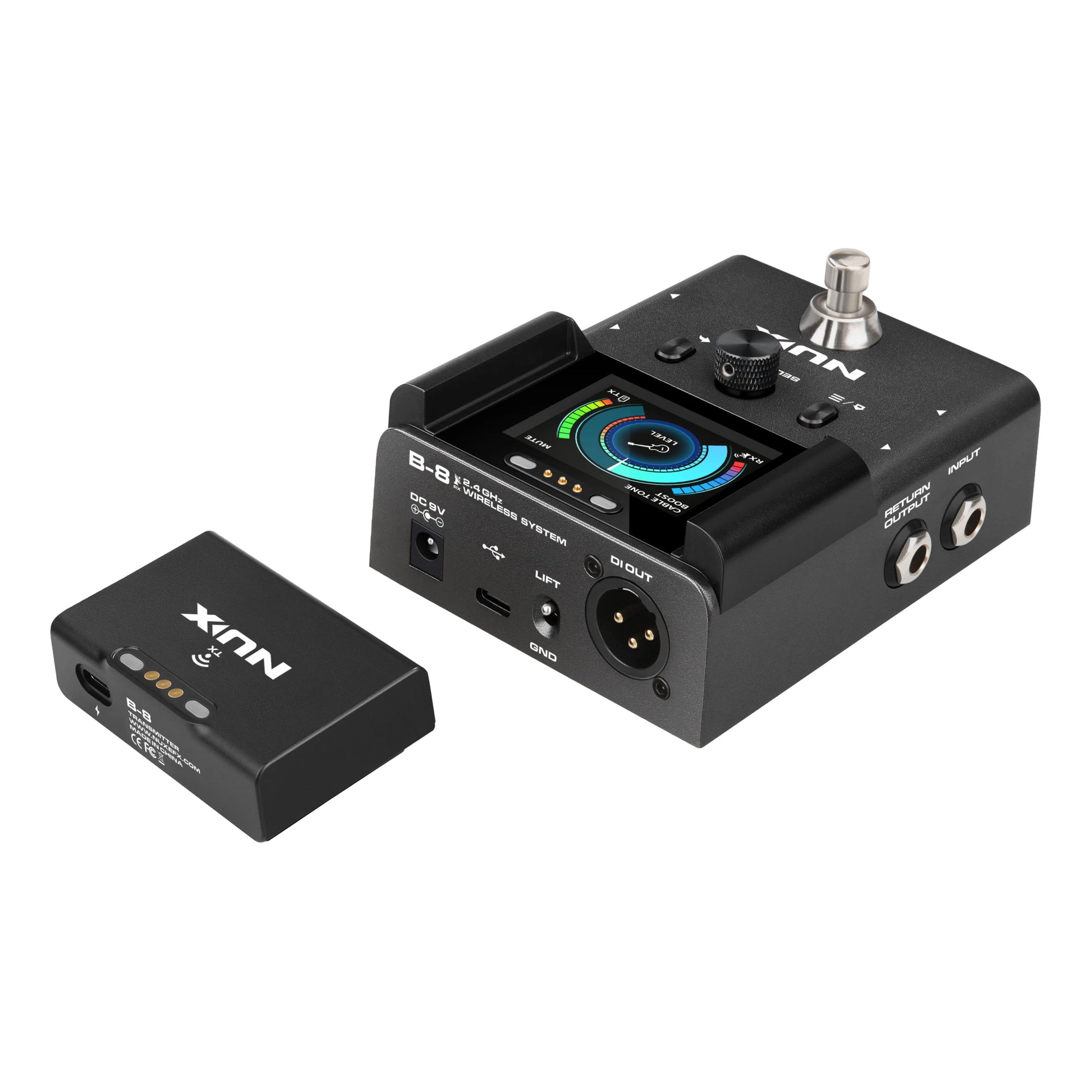 Bộ Thu Phát Tín Hiệu Không Dây Nux B-8 - Instrument Wireless System - Việt Music