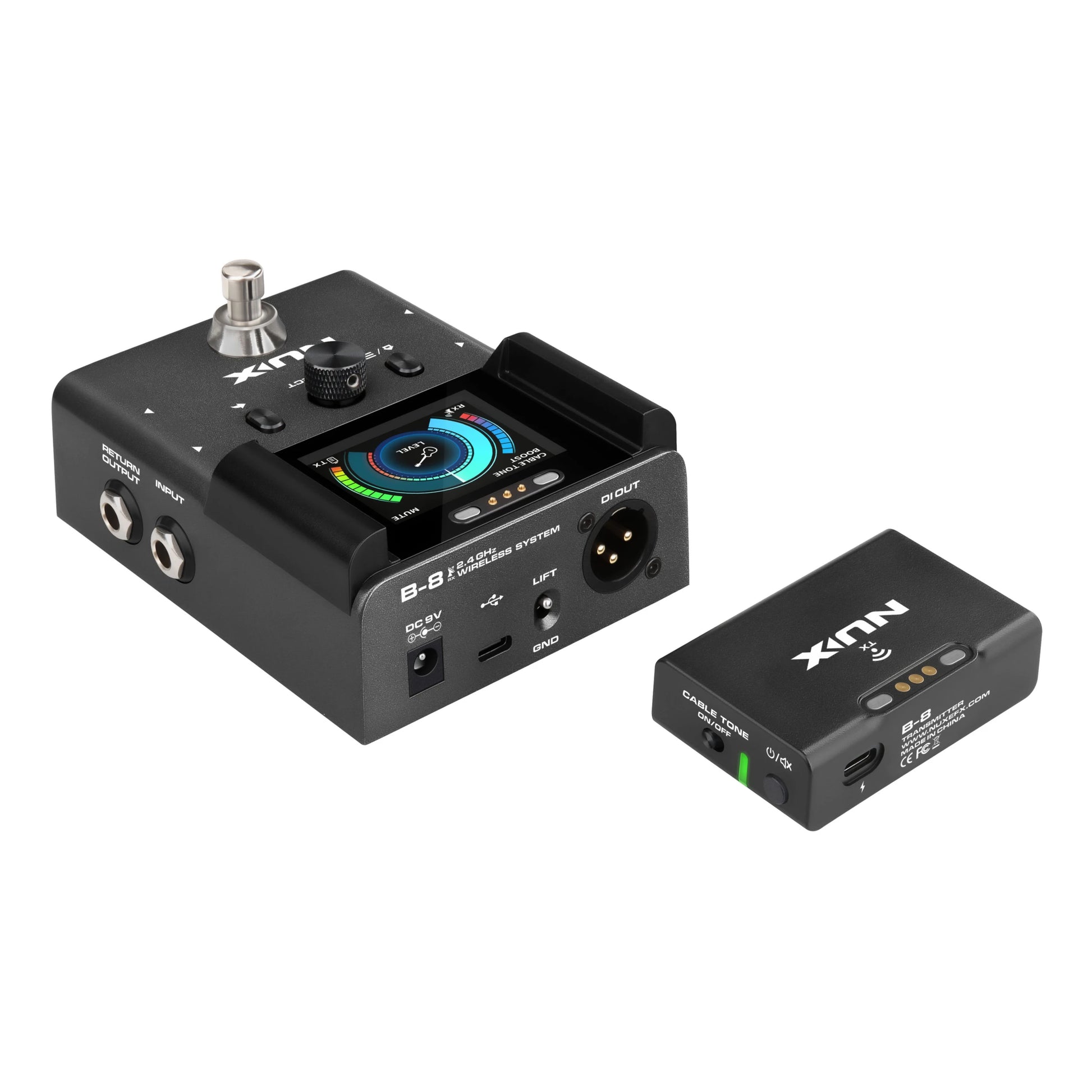 Bộ Thu Phát Tín Hiệu Không Dây Nux B-8 - Instrument Wireless System - Việt Music