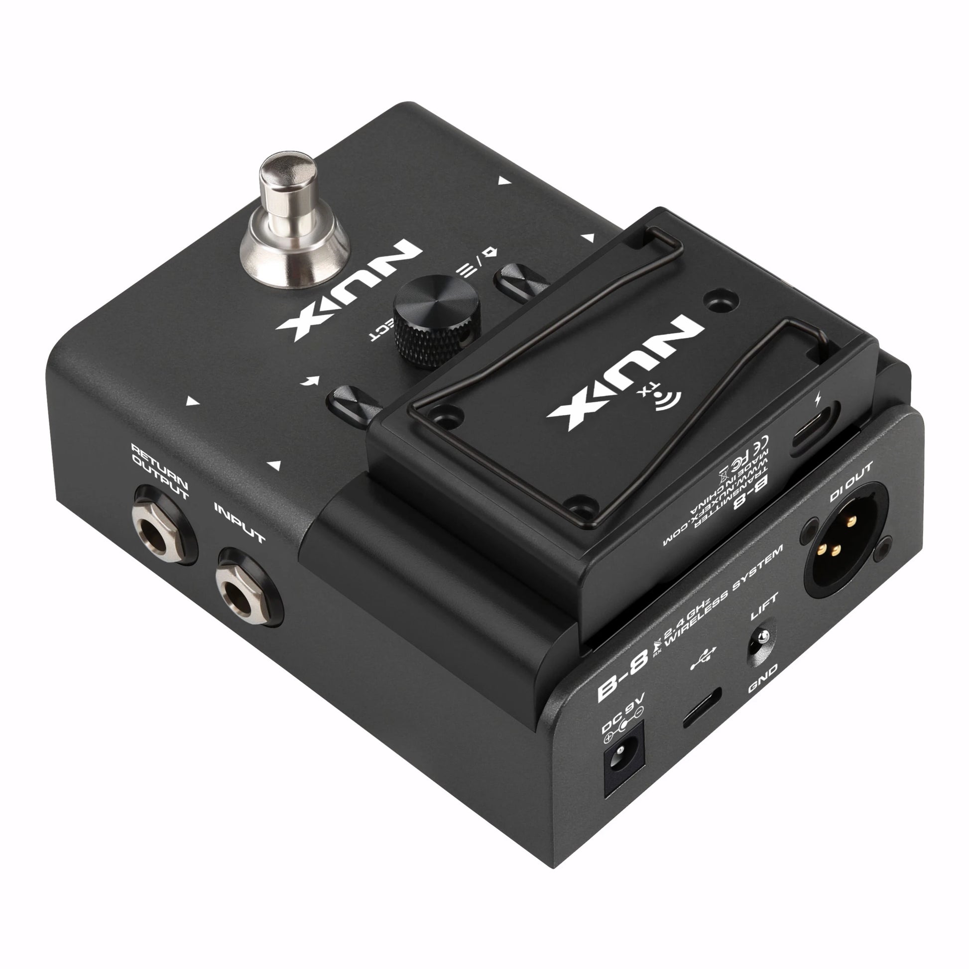 Bộ Thu Phát Tín Hiệu Không Dây Nux B-8 - Instrument Wireless System - Việt Music