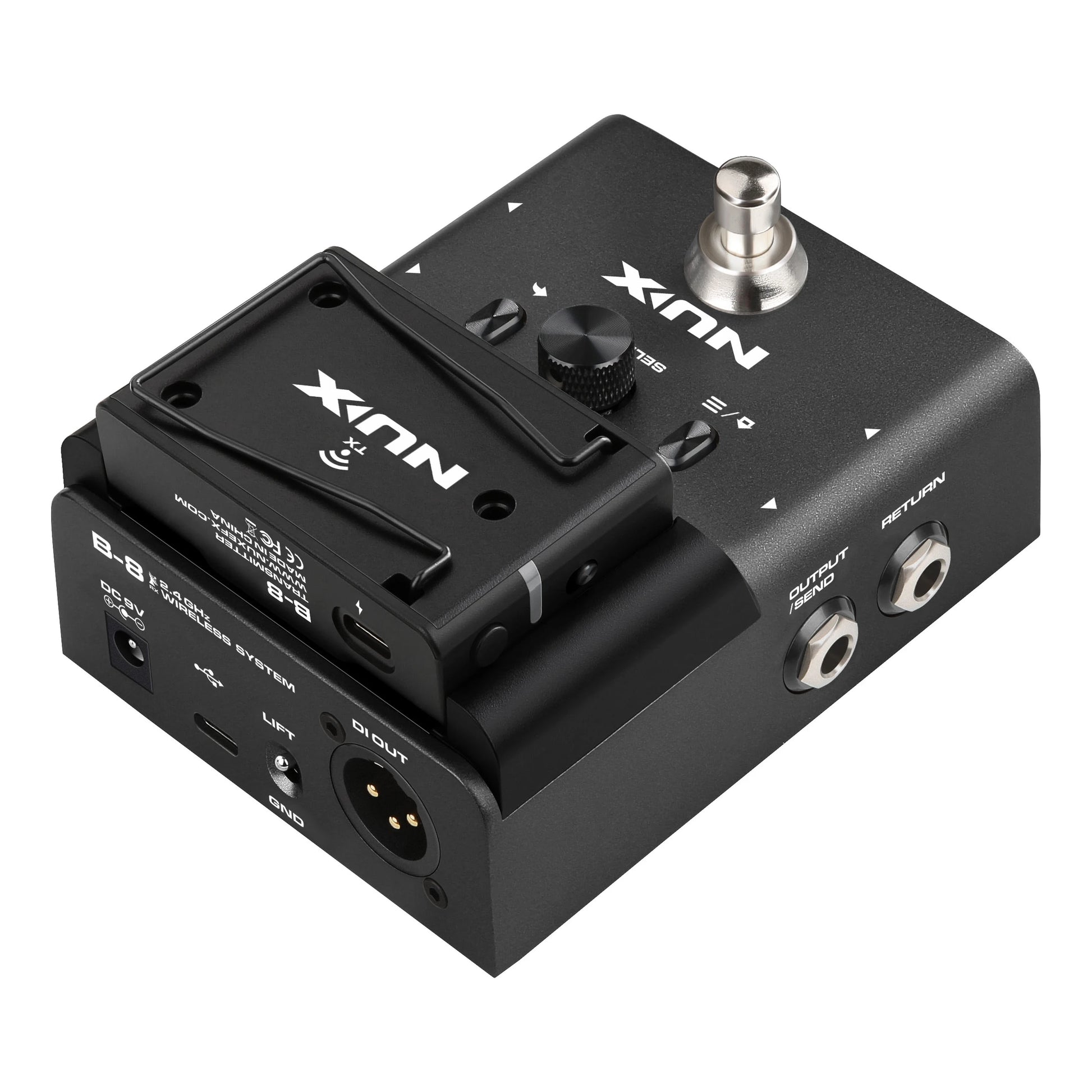 Bộ Thu Phát Tín Hiệu Không Dây Nux B-8 - Instrument Wireless System - Việt Music