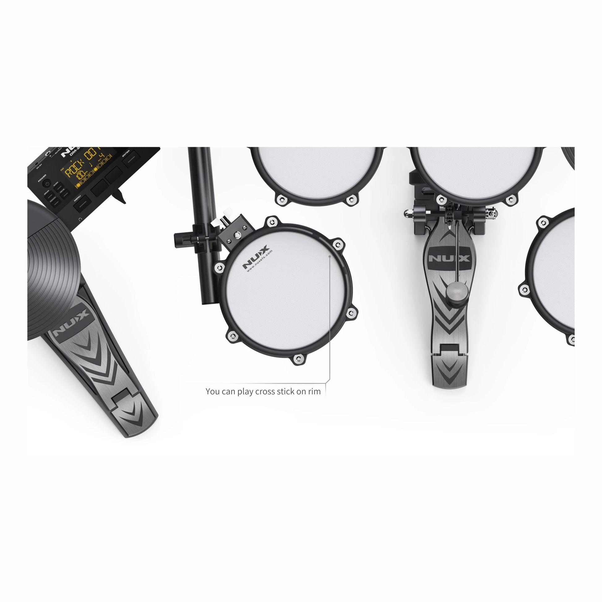 Trống Điện Nux DM-210 - All Mesh Head Digital Drum Kit - Việt Music