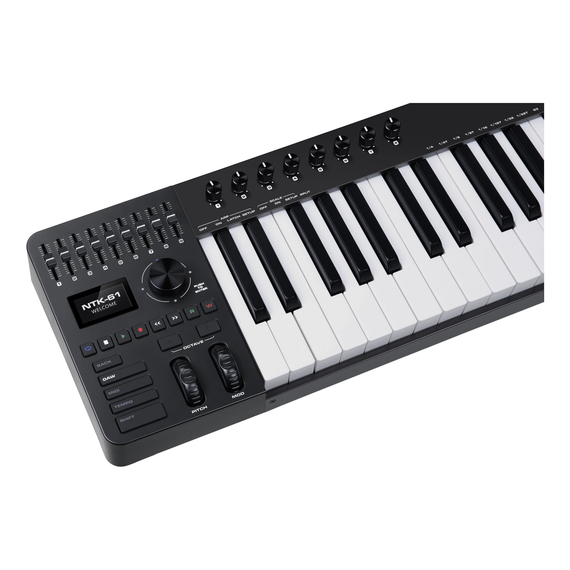 MIDI Keyboard Controller Nux NTK-61 - Việt Music