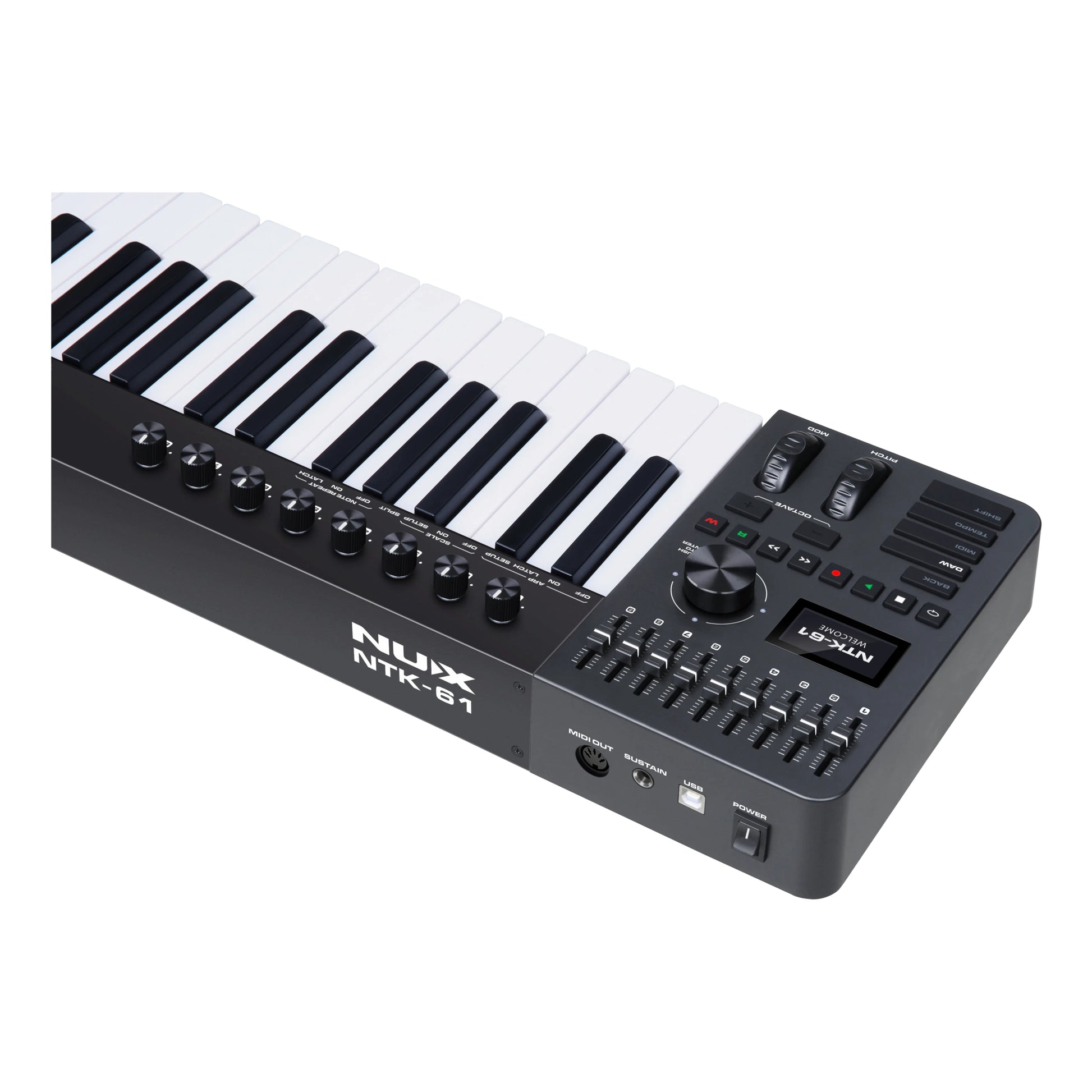 MIDI Keyboard Controller Nux NTK-61 - Việt Music