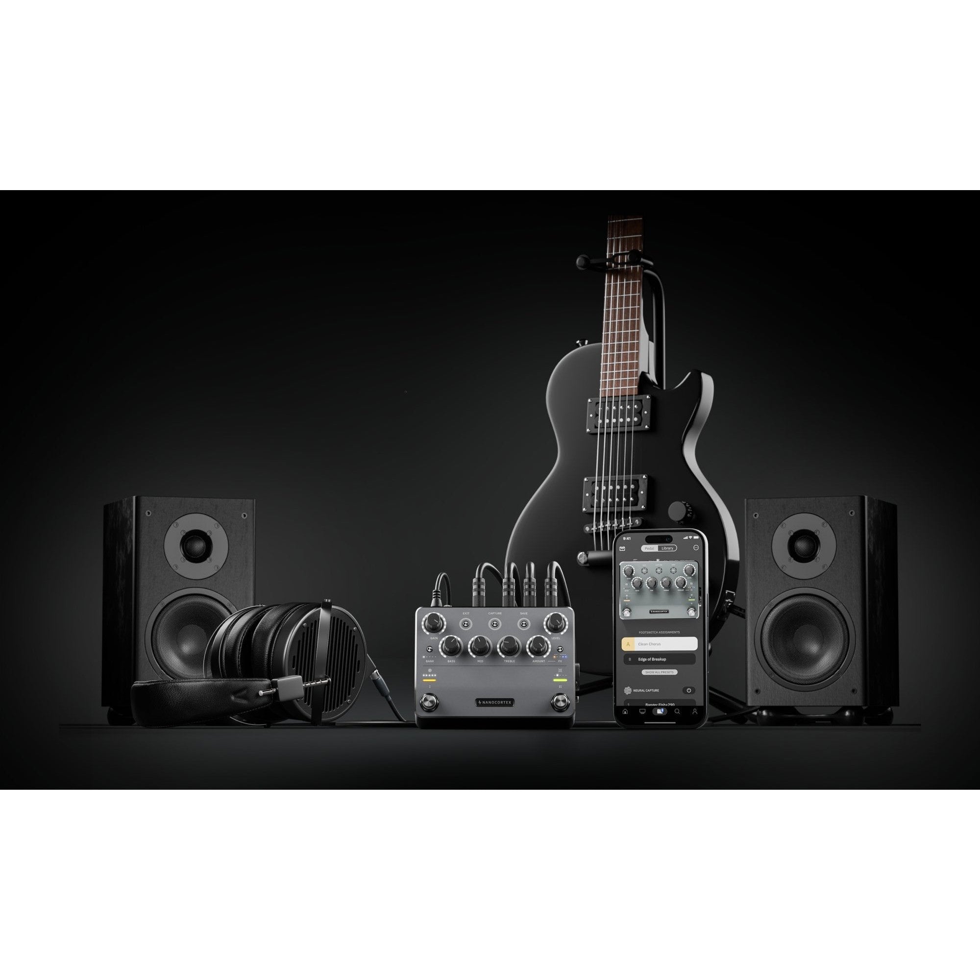 Pedal Guitar Neural DSP Nano Cortex Digital Effects Processor