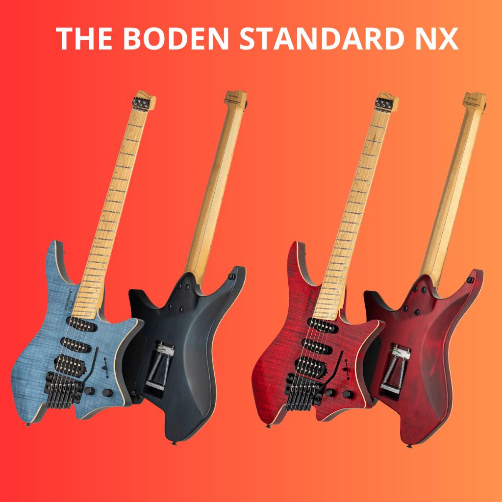 Đàn Guitar Điện Strandberg Boden Standard NX6 Tremolo HSS, Maple Fingerboard