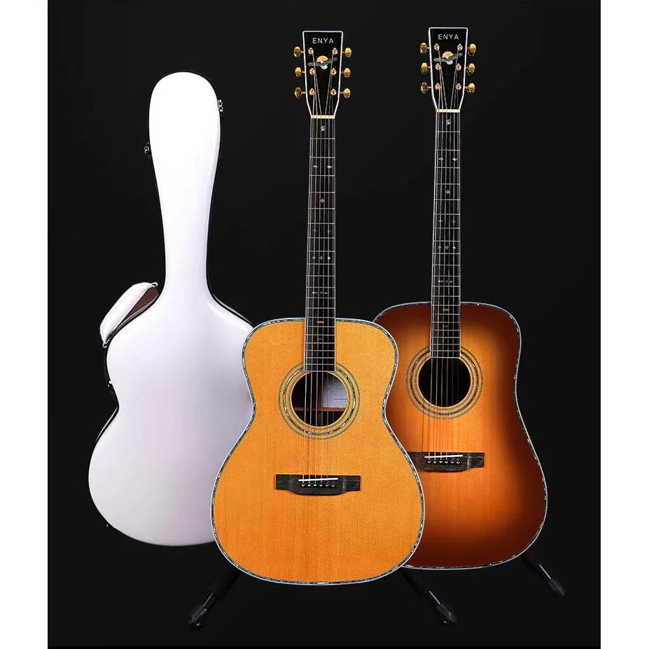 Đàn Guitar Acoustic Enya T-10S EQ - Việt Music