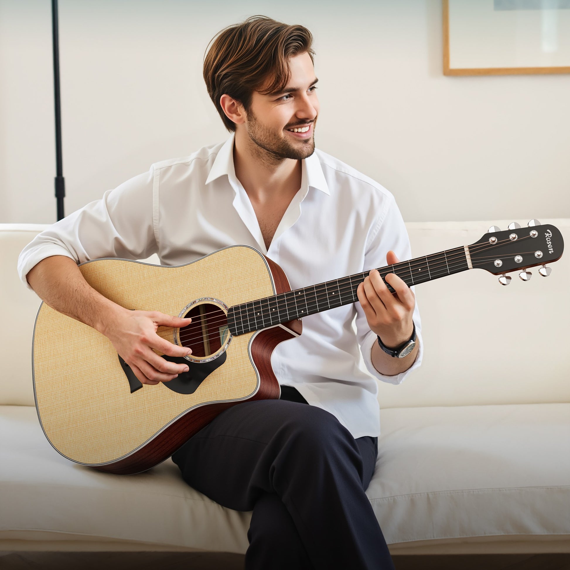Đàn Guitar Acoustic Rosen N-10D - Neo Series - Việt Music
