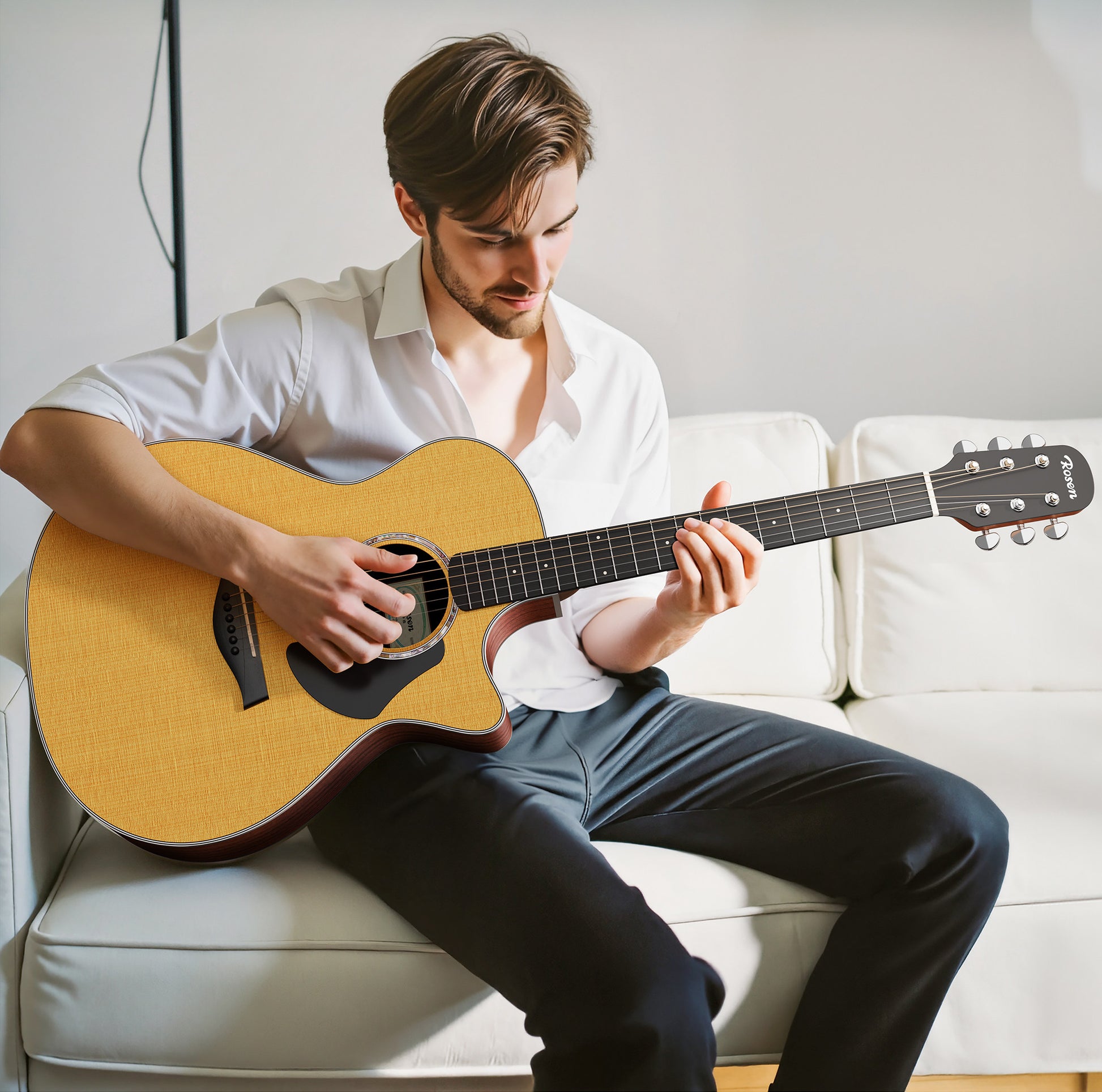 Đàn Guitar Acoustic Rosen N10A Pro (G21A Pro) - Neo Series - Việt Music