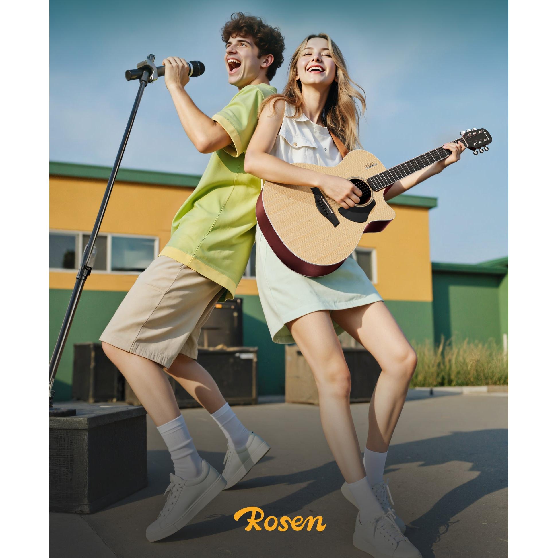 Đàn Guitar Acoustic Rosen G11A (2025) - Việt Music