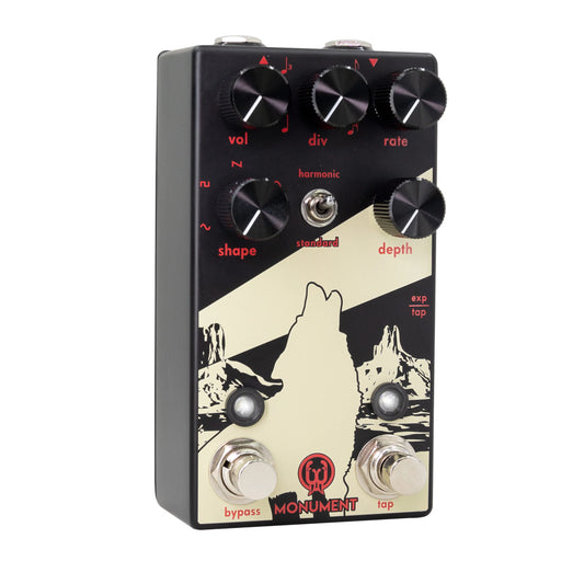 Pedal Guitar Walrus Audio Monument Harmonic Tap Tremolo V2, Obsidian Series - Việt Music