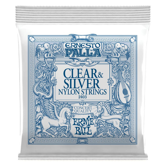 Dây Đàn Guitar Classic Ernie Ball P02403 Ernesto Palla Clear & Silver - Việt Music