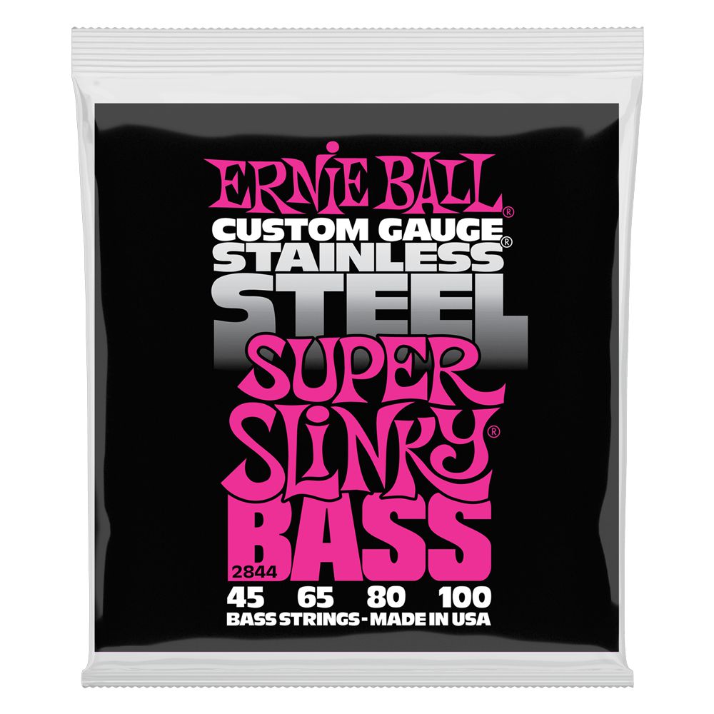 Dây Đàn Guitar Bass Ernie Ball Extra Slinky Stainless Steel - Việt Music