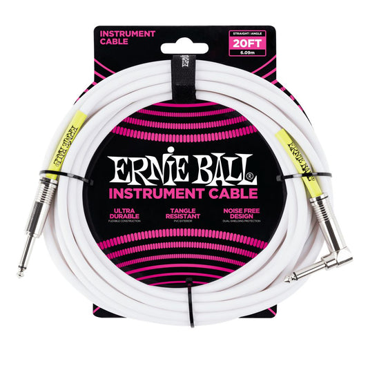 Dây Cáp Kết Nối Ernie Ball Classic Instrument Cable Straight To Straight - 20FT - Việt Music