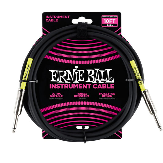 Dây Cáp Kết Nối Ernie Ball Classic Instrument Cable Straight To Straight - 10FT - Việt Music