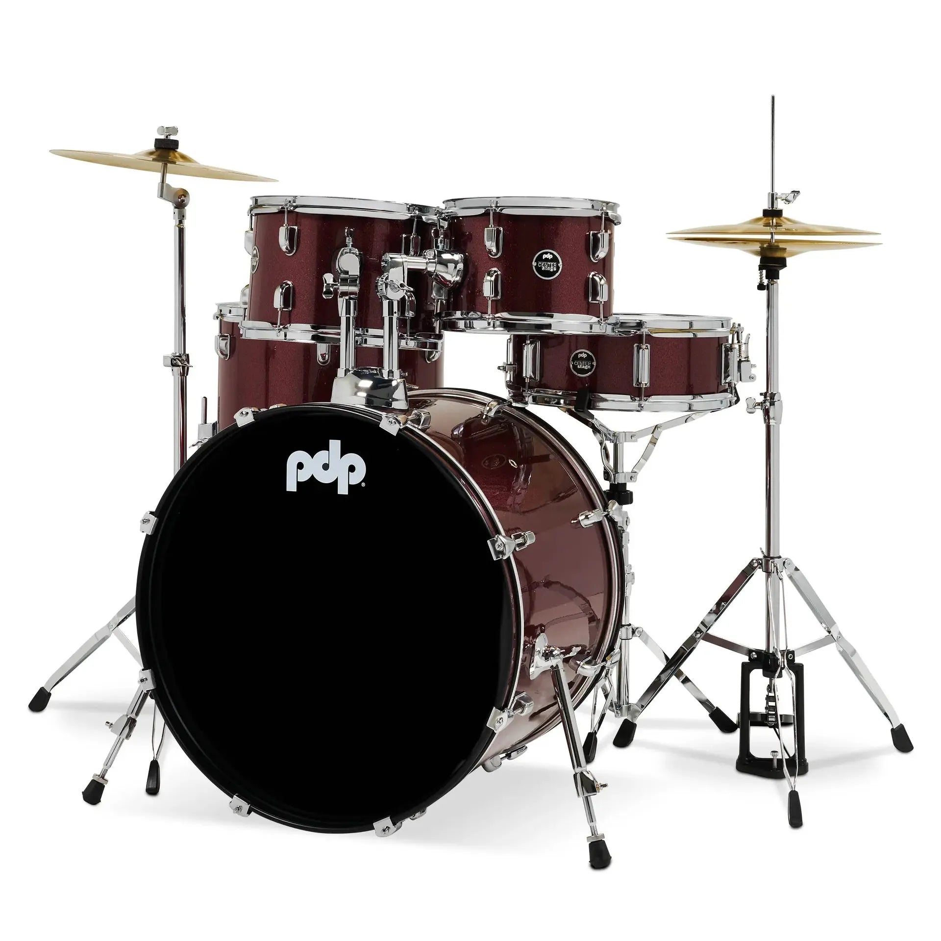 Trống Cơ PDP Center Stage PDCE2215KT (22/10-12/14/16 + Cymbal + Hardware) - Việt Music