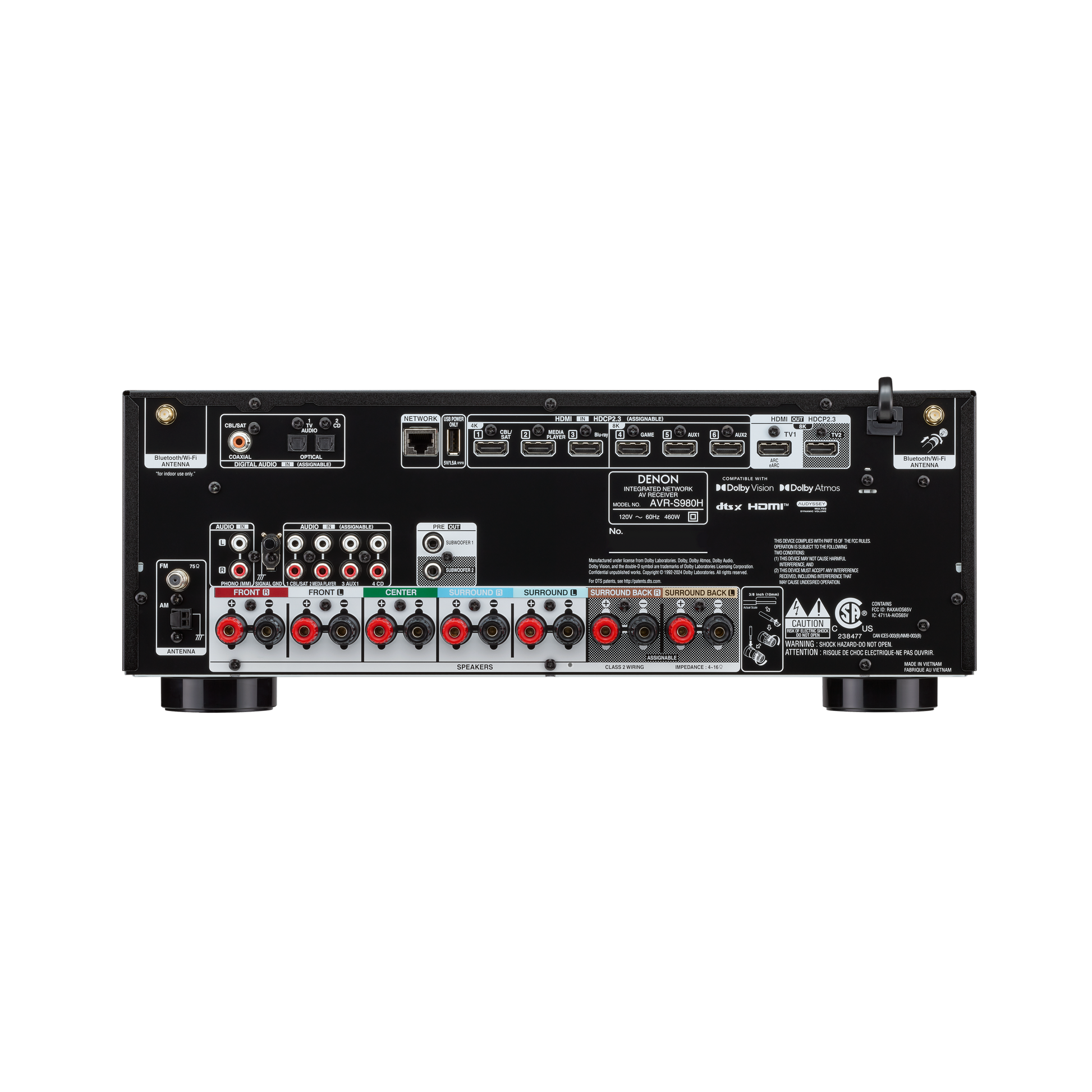 Ampli Denon AVR-S980H - Việt Music