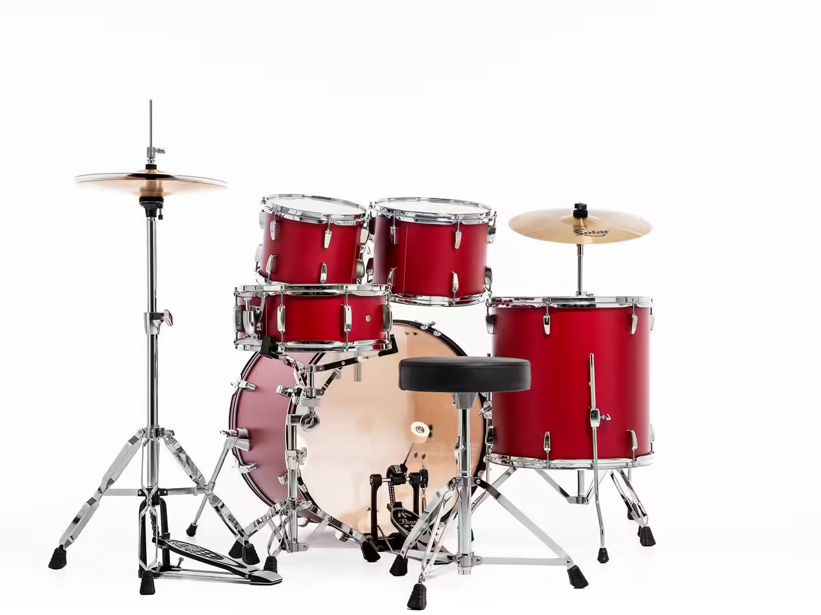 Trống Cơ Pearl Roadshow RS505C/C (20B/10T-12T/14F/14S + Cymbal (14HH/16CR) + Hardware) - Việt Music